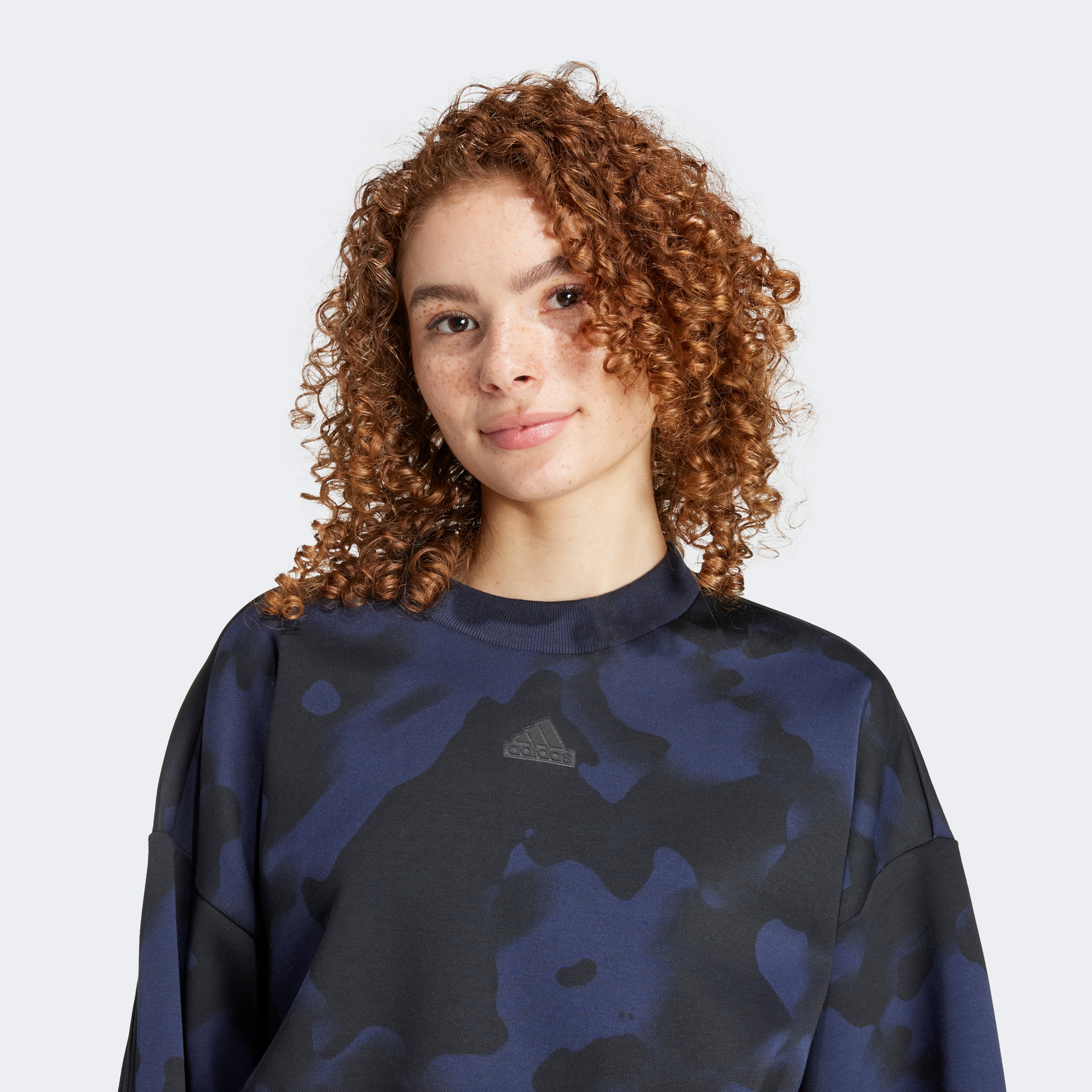 adidas Future Icons 3-Stripes Kadın Siyah Hoodie