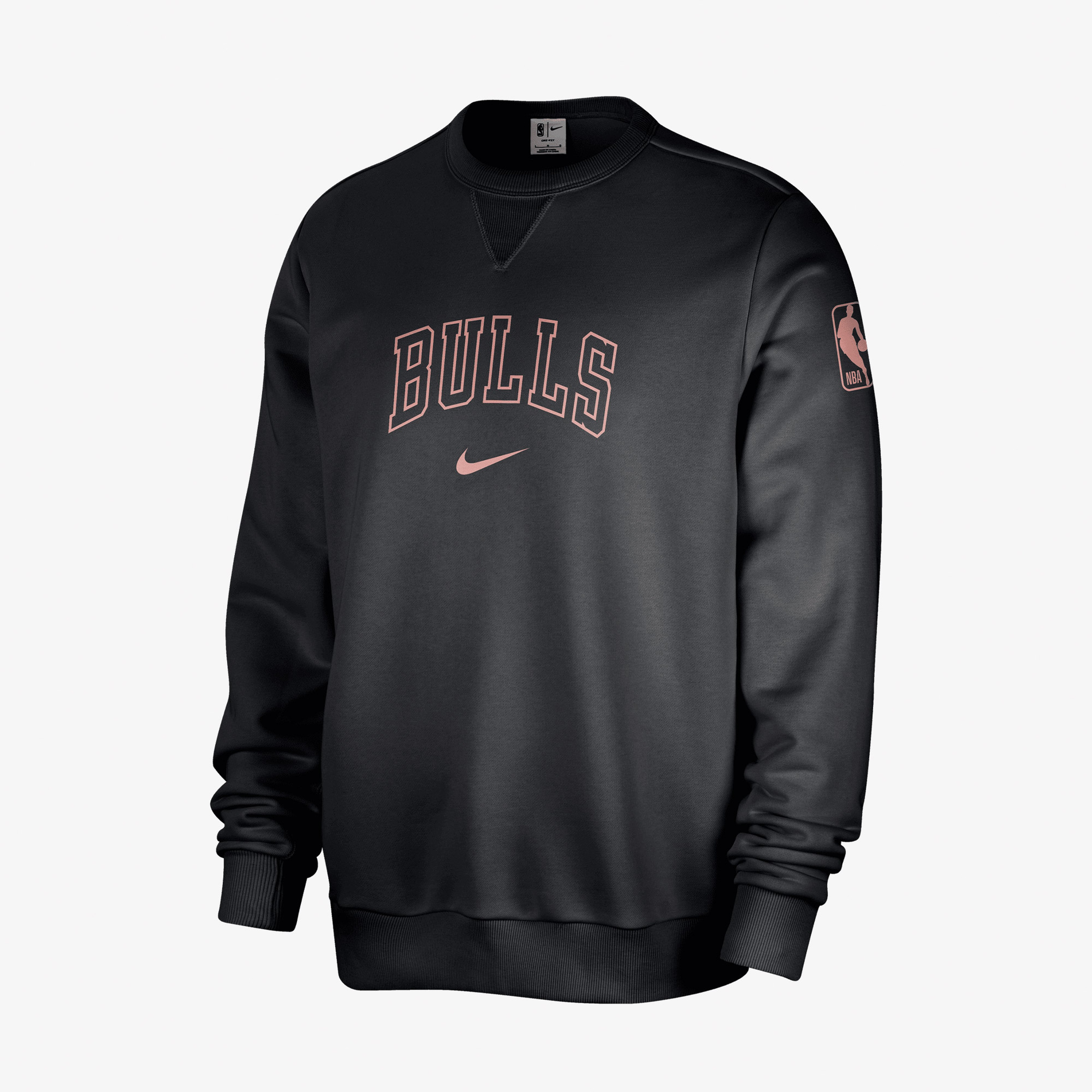 Nike Chicago Bulls Standard Issue Erkek Siyah Eşofman Üstü