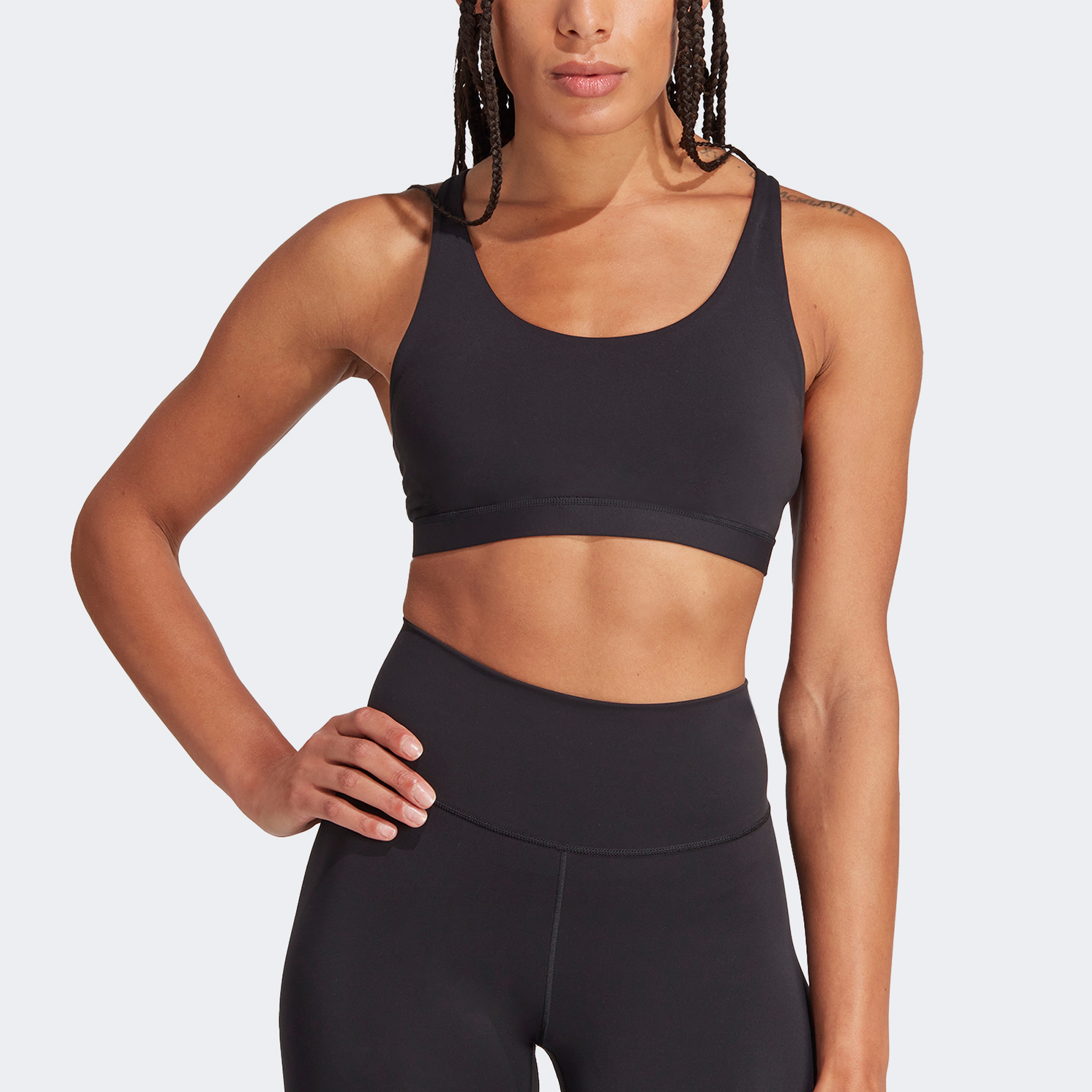 adidas All Me Medium-Support Kadın Siyah Bra