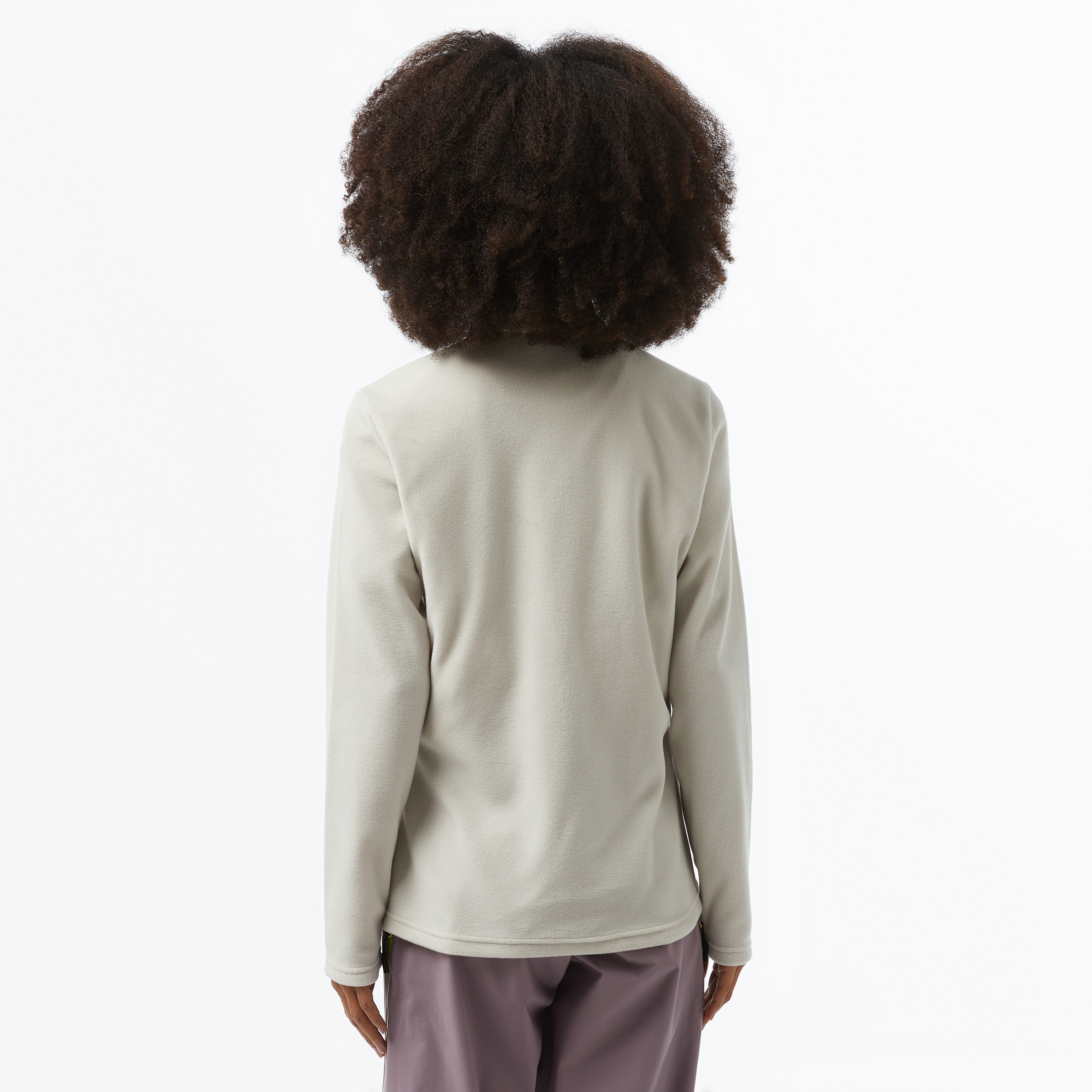 Jack Wolfskin Fleece Kadın Gri Polar