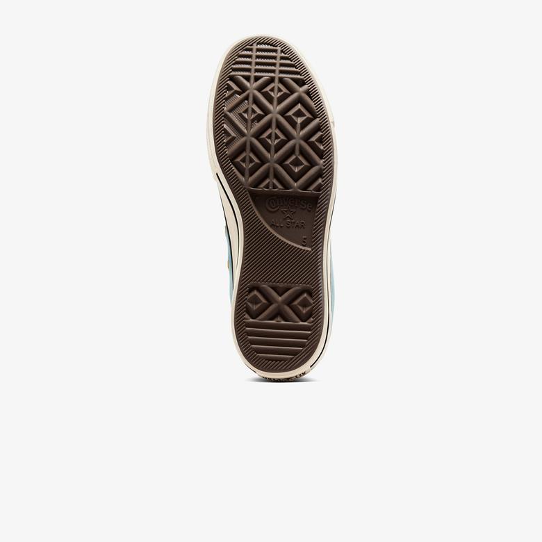 Converse Chuck Taylor All Star Lift Kadın Mavi Süet Platform Sneaker