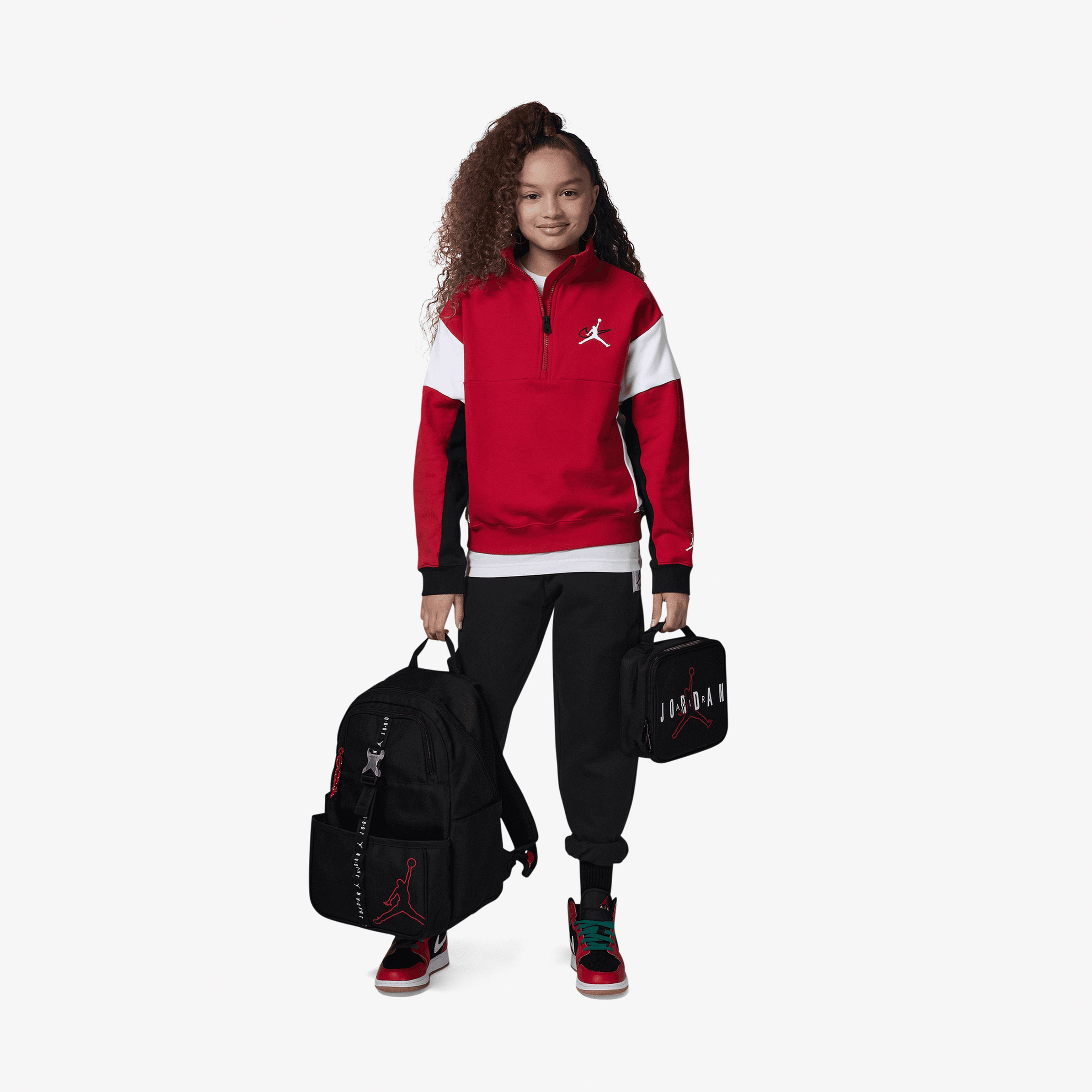 Jordan Unisex Siyah Sırt Çantası