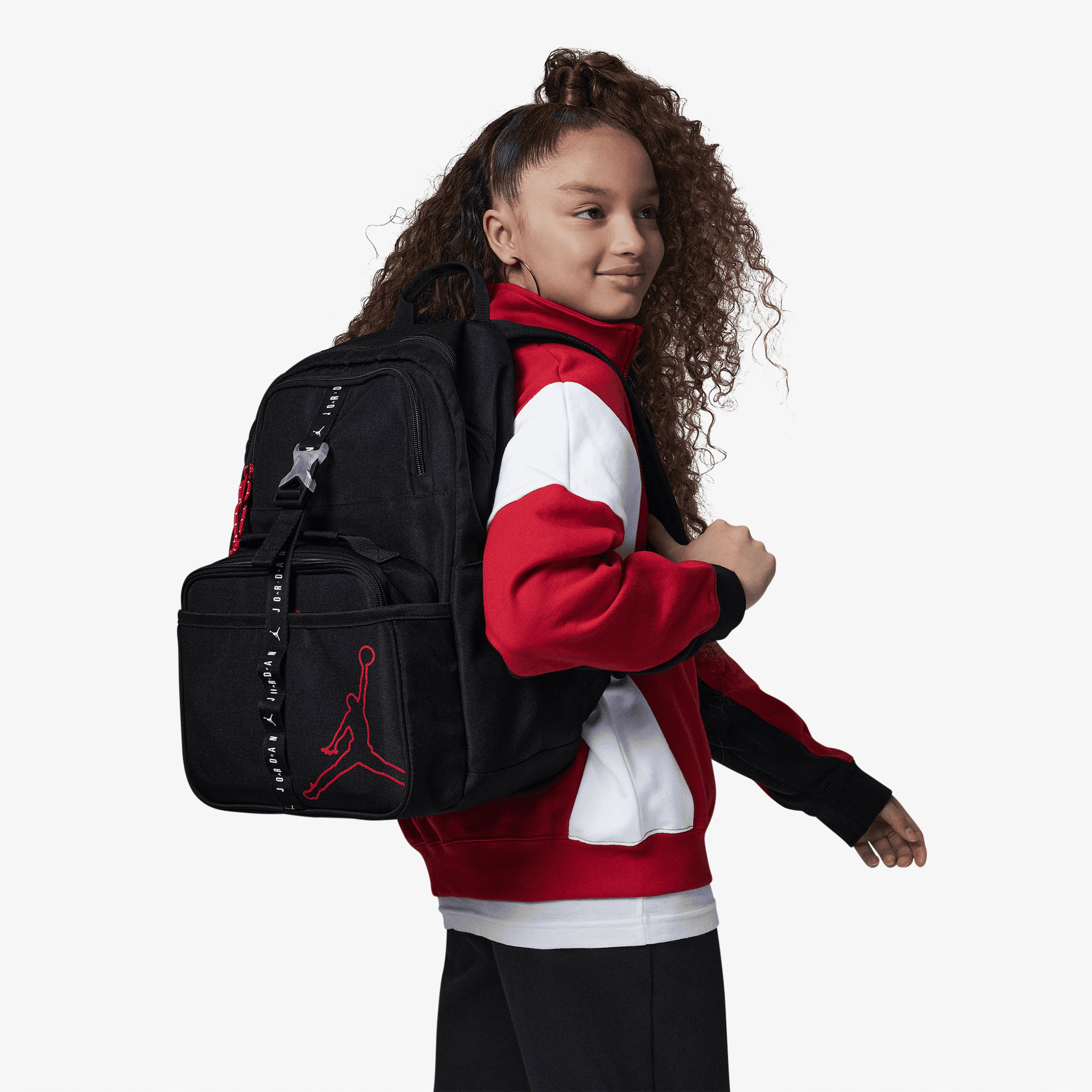 Jordan Unisex Siyah Sırt Çantası