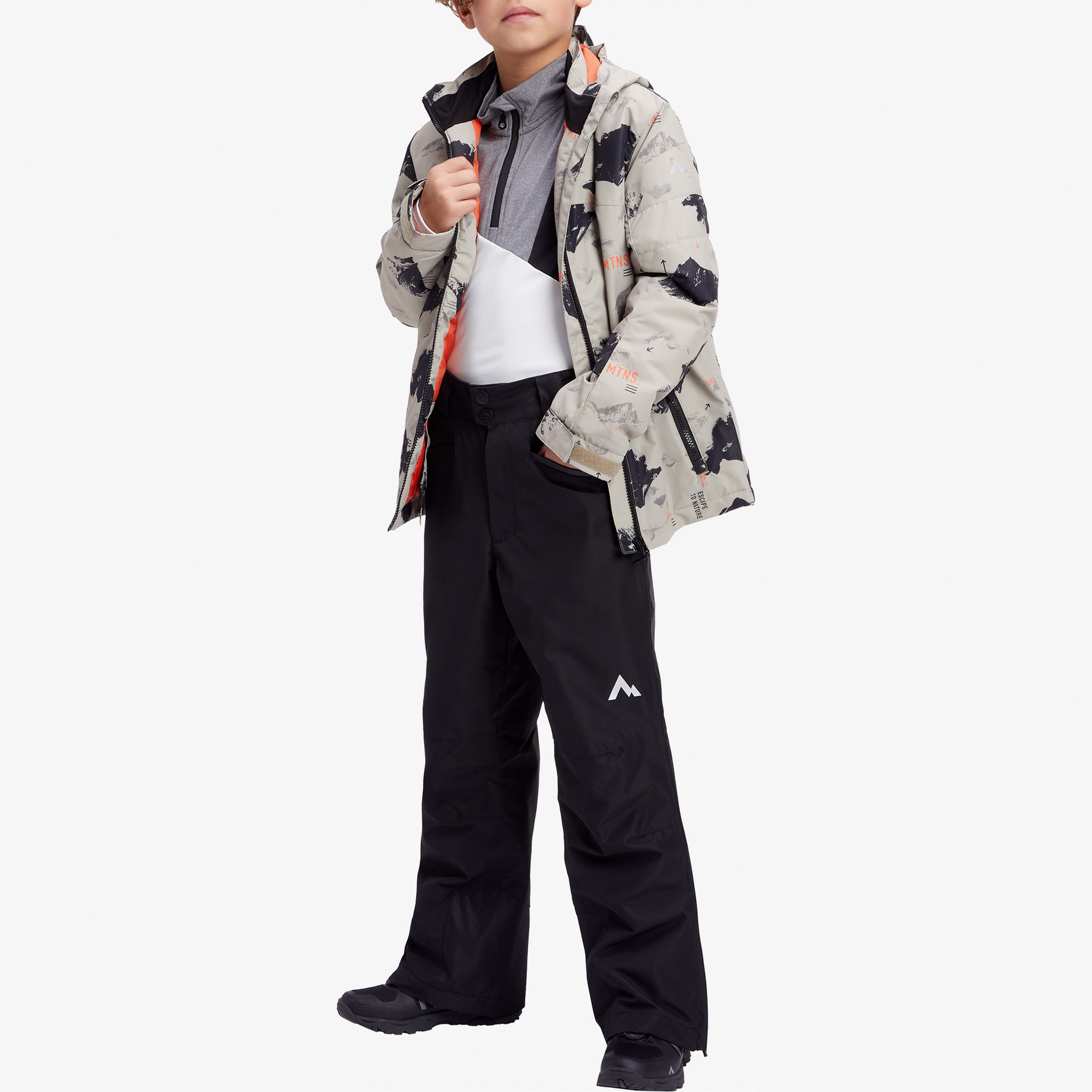 Mc Kinley Hector 3.3 Erkek Gri Kayak Montu