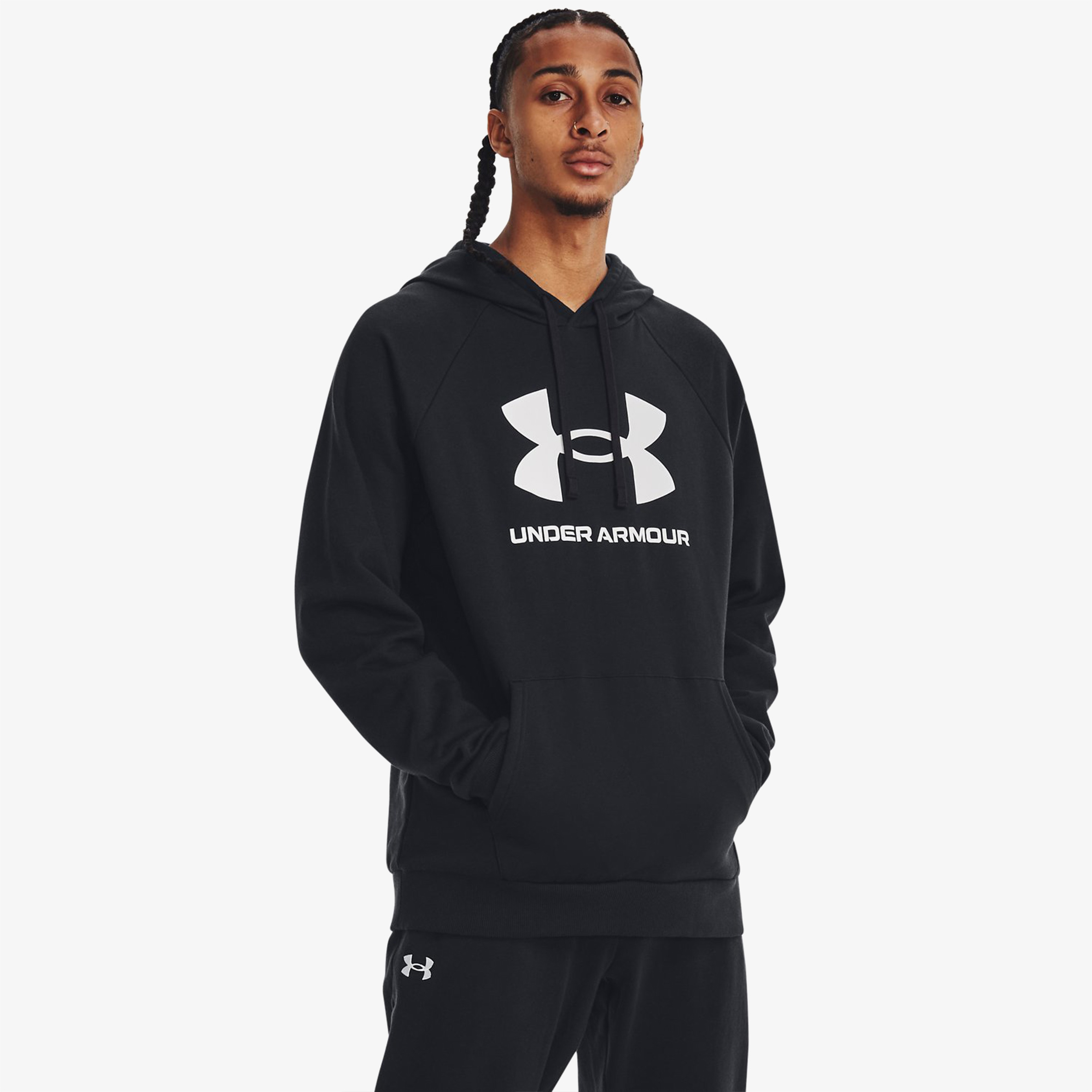 Under Armour Erkek Siyah Sweatshirt