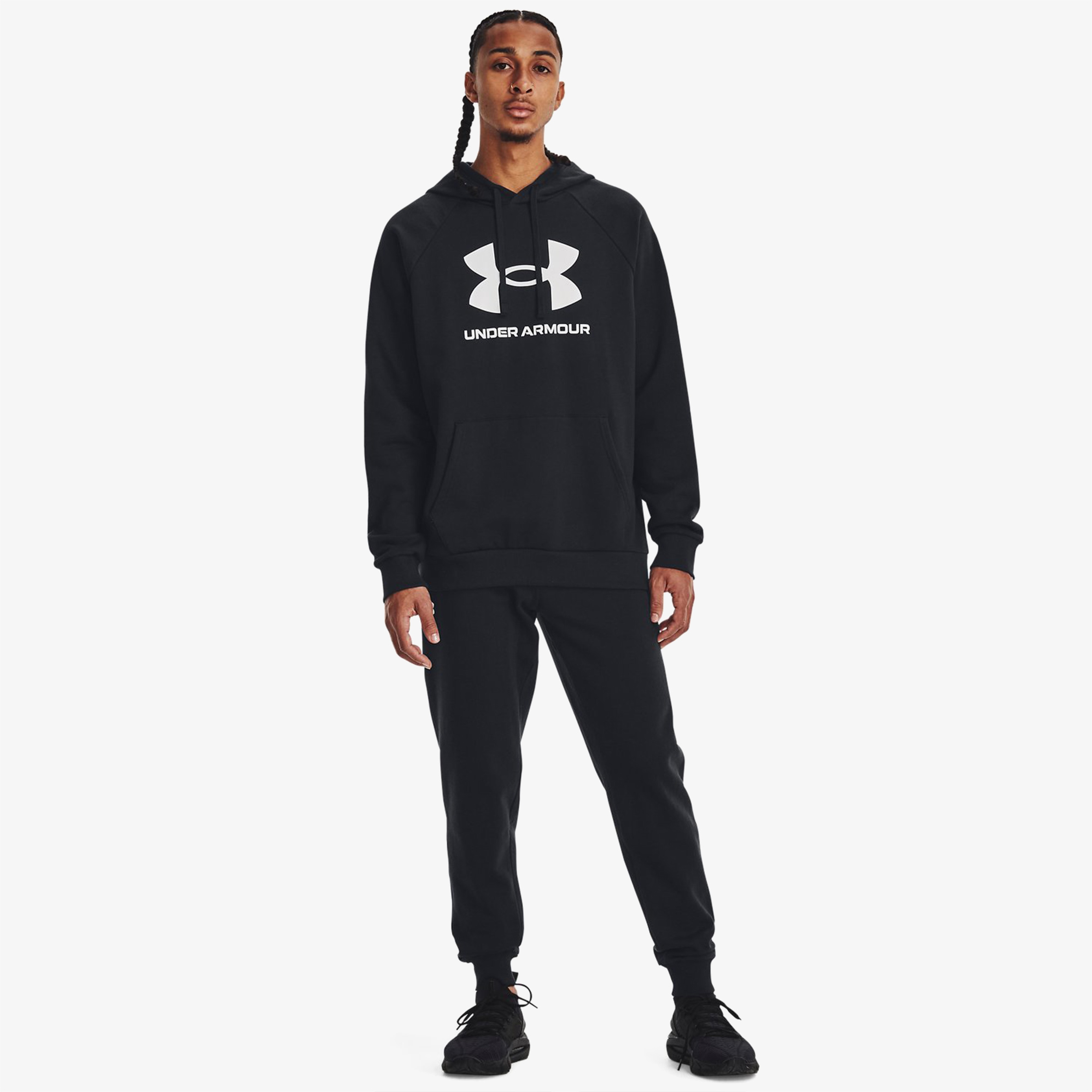 Under Armour Erkek Siyah Sweatshirt