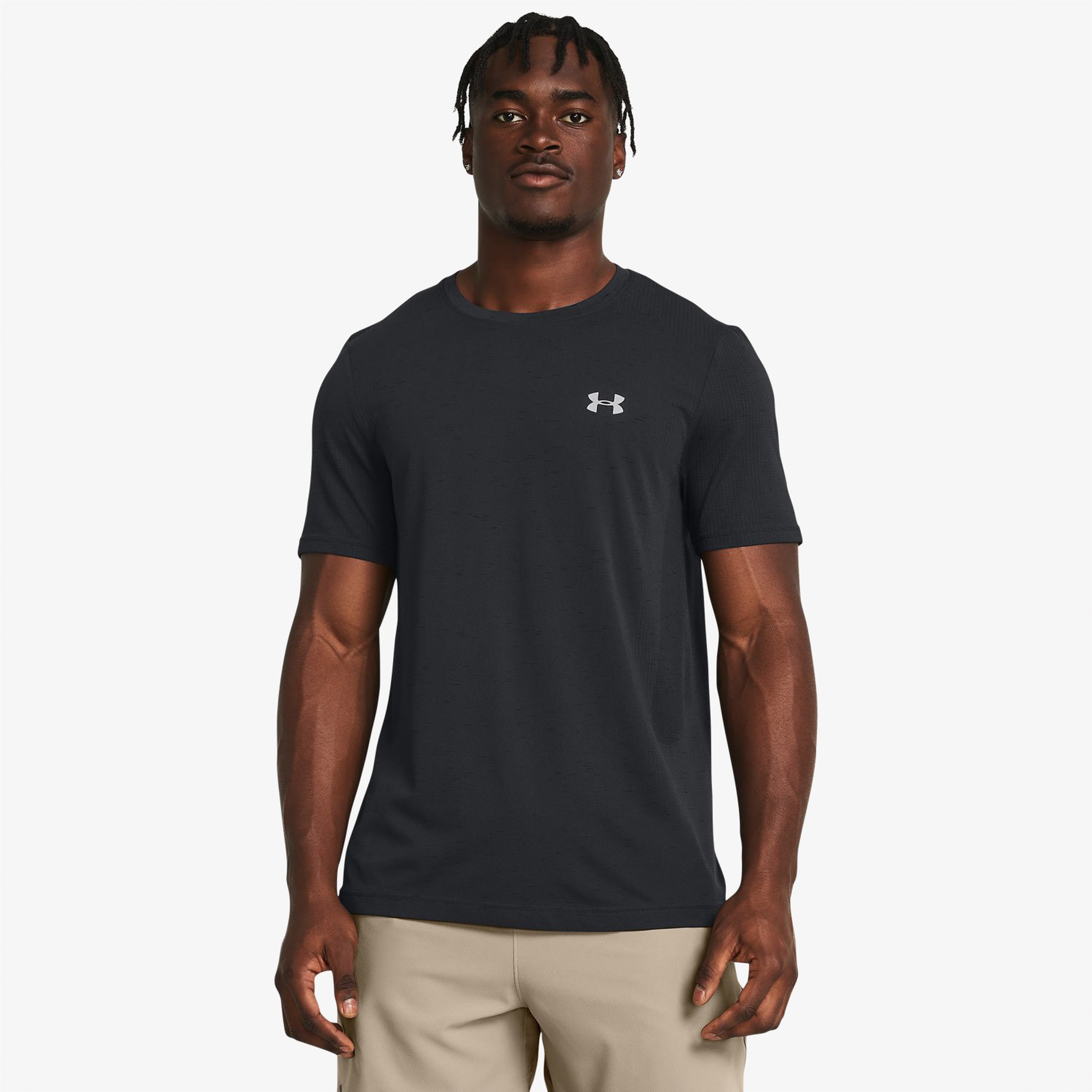Under Armour Erkek Siyah T-Shirt