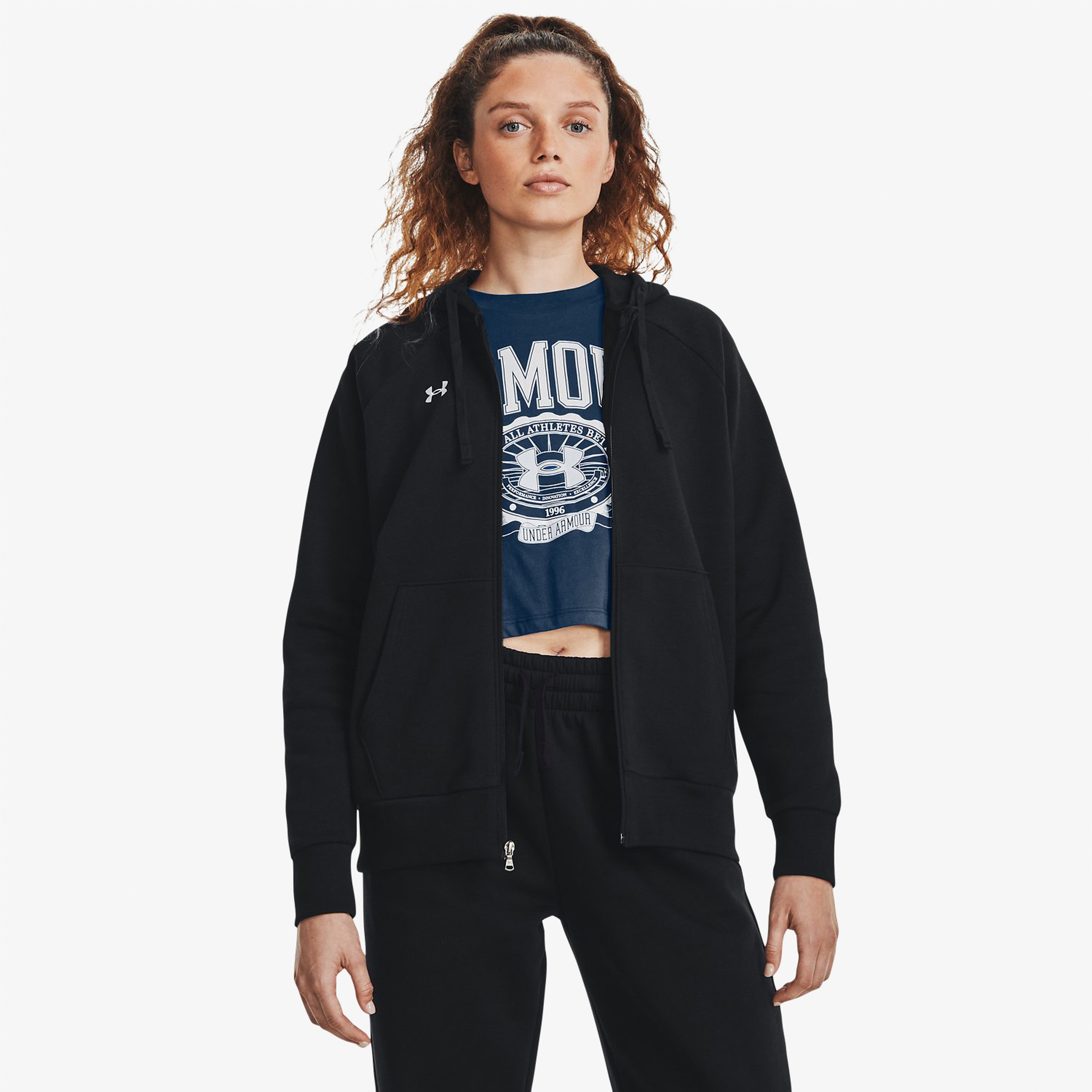 Under Armour Kadın Siyah Sweatshirt