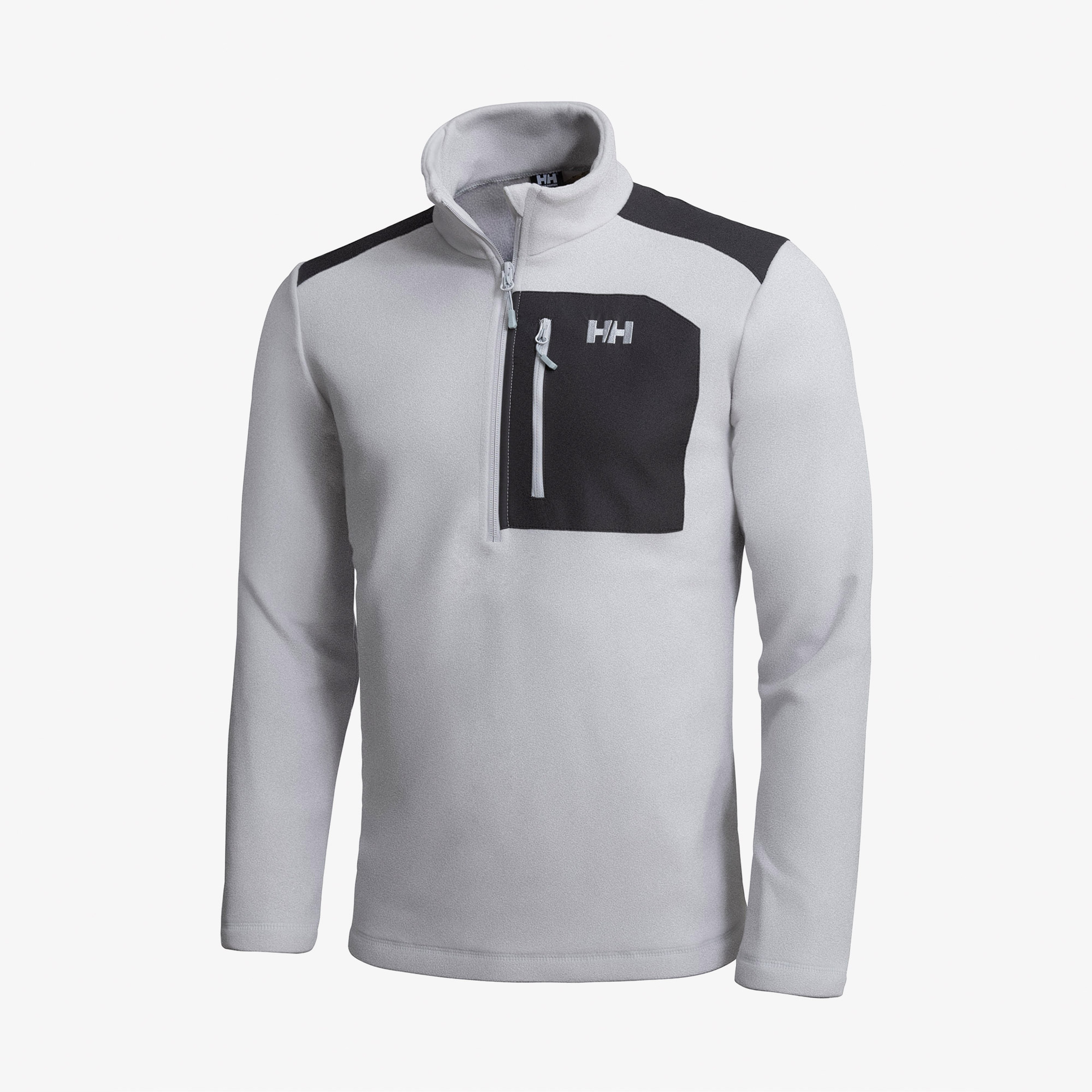 Helly Hansen Block Halfzip Erkek Beyaz Yarım Fermuarlı Polar