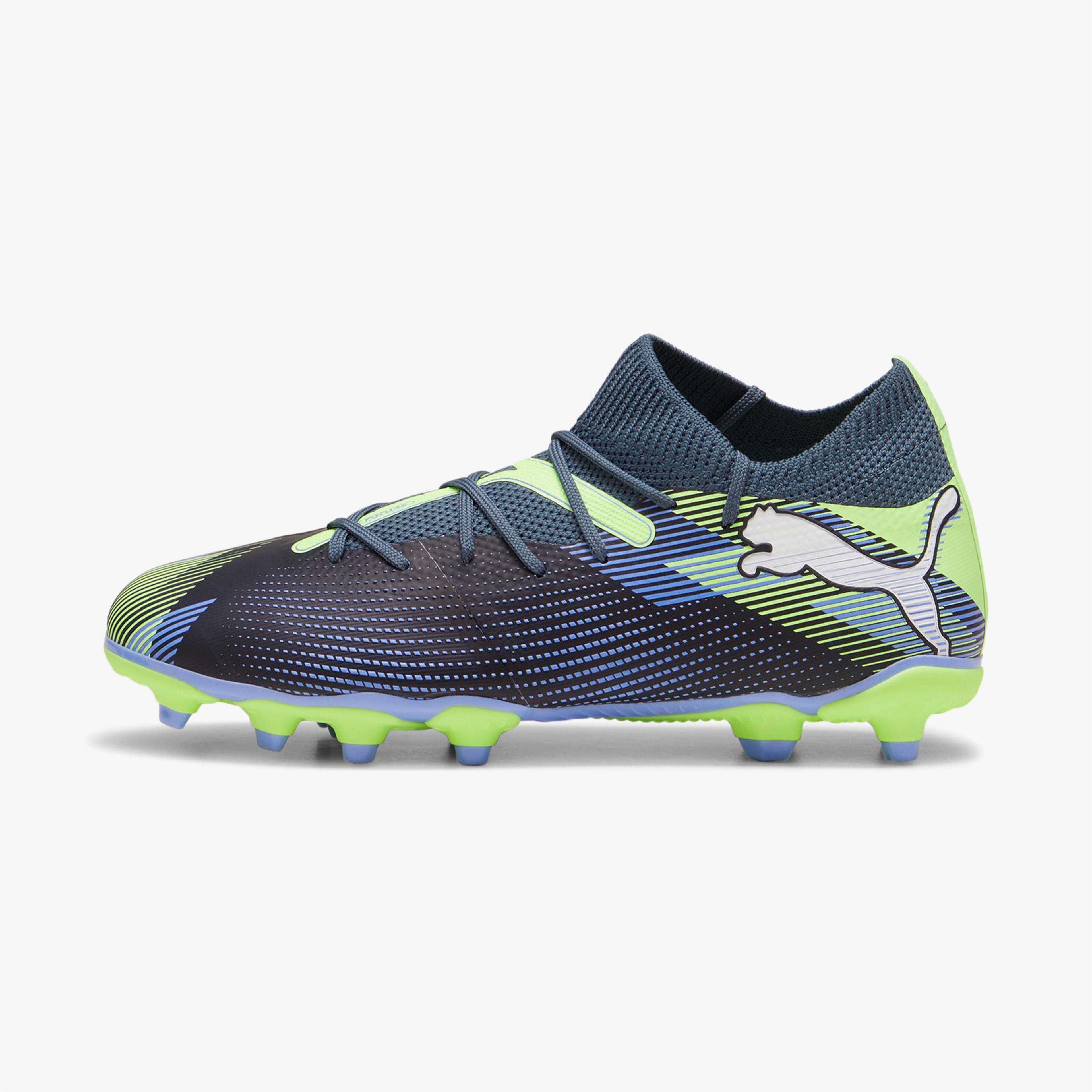 Puma Future Match 7 Fg Çocuk Lacivert Çim Saha Kramponu