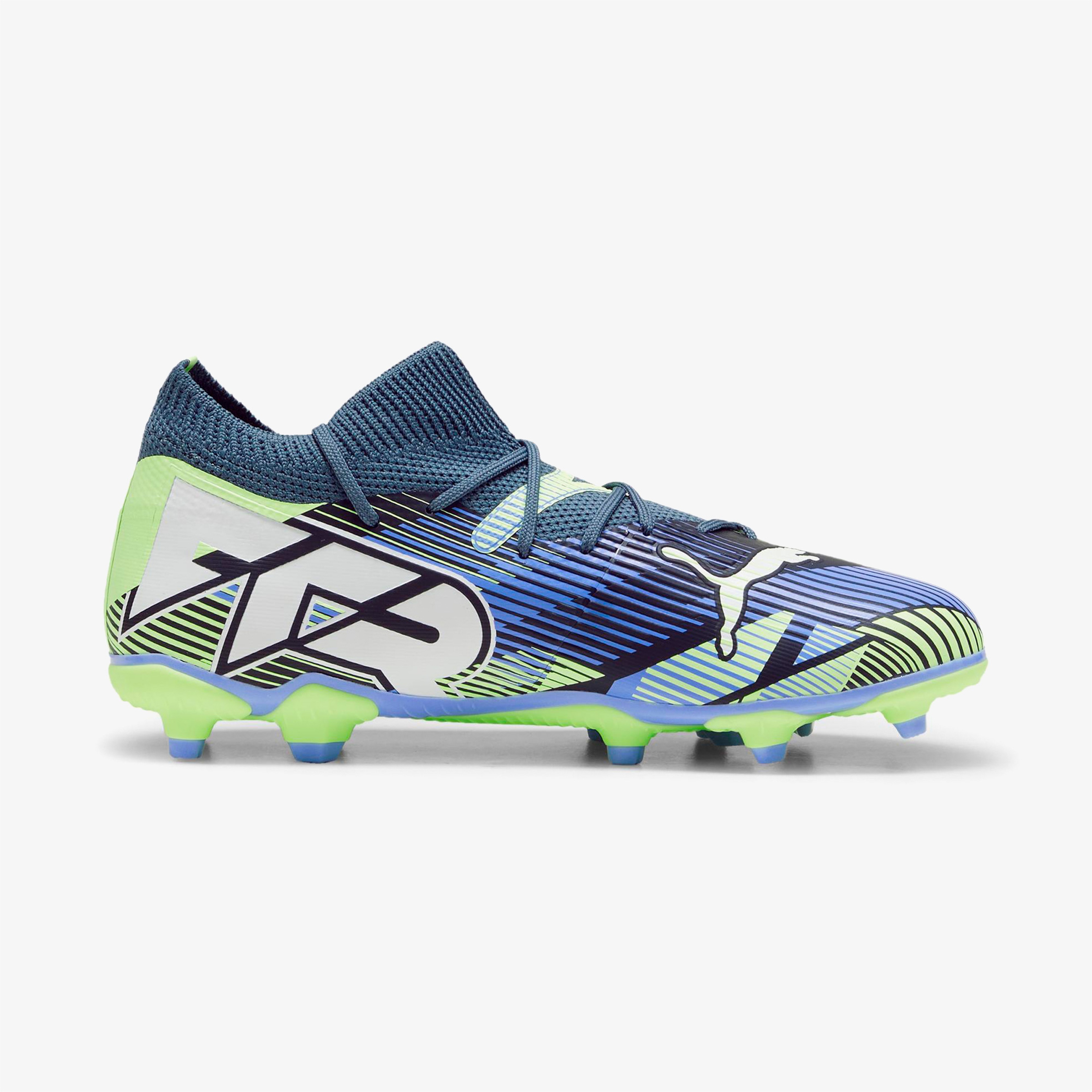 Puma Future Match 7 Fg Çocuk Lacivert Çim Saha Kramponu
