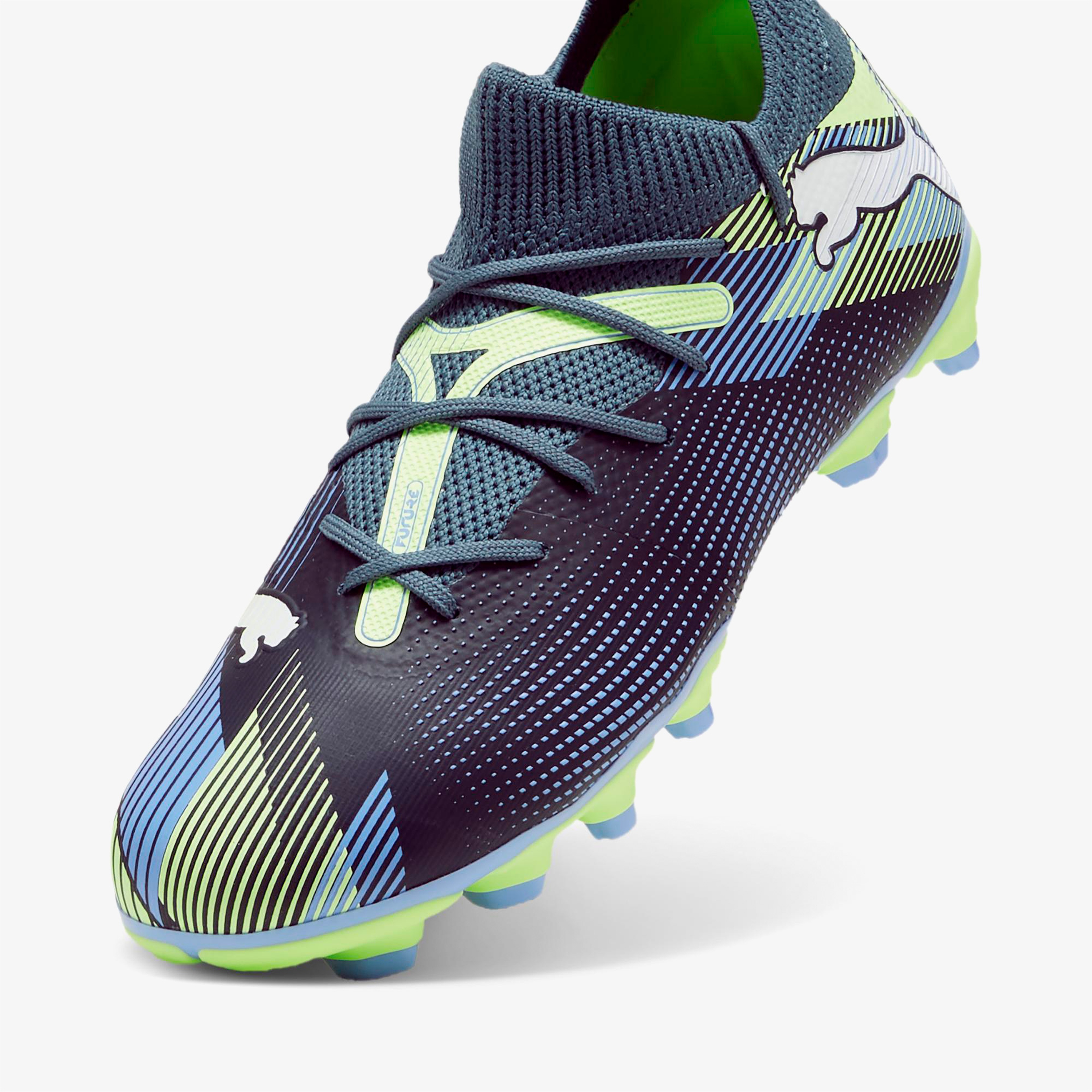Puma Future Match 7 Fg Çocuk Lacivert Çim Saha Kramponu