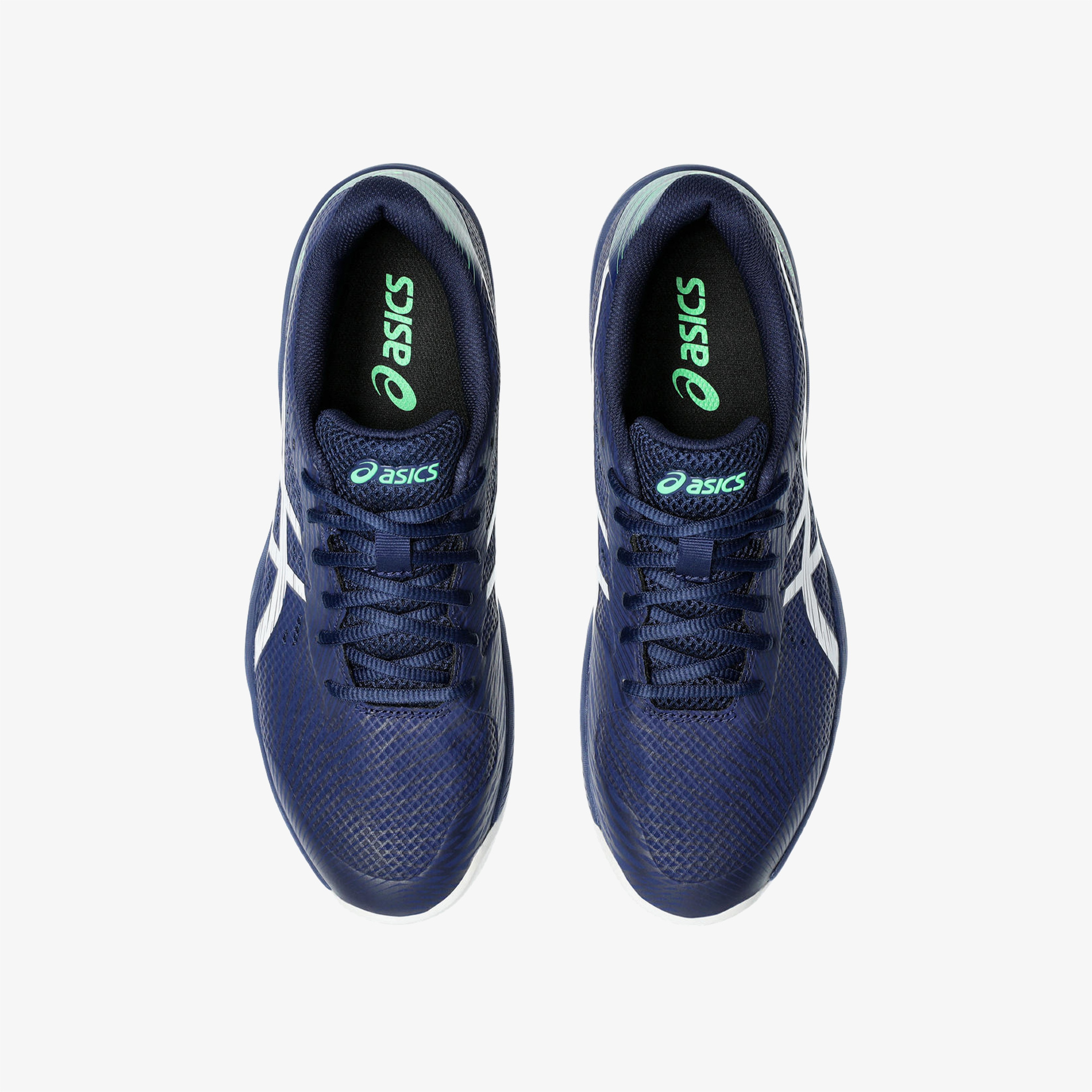 Asics Erkek Mavi Tenis Ayakkabısı