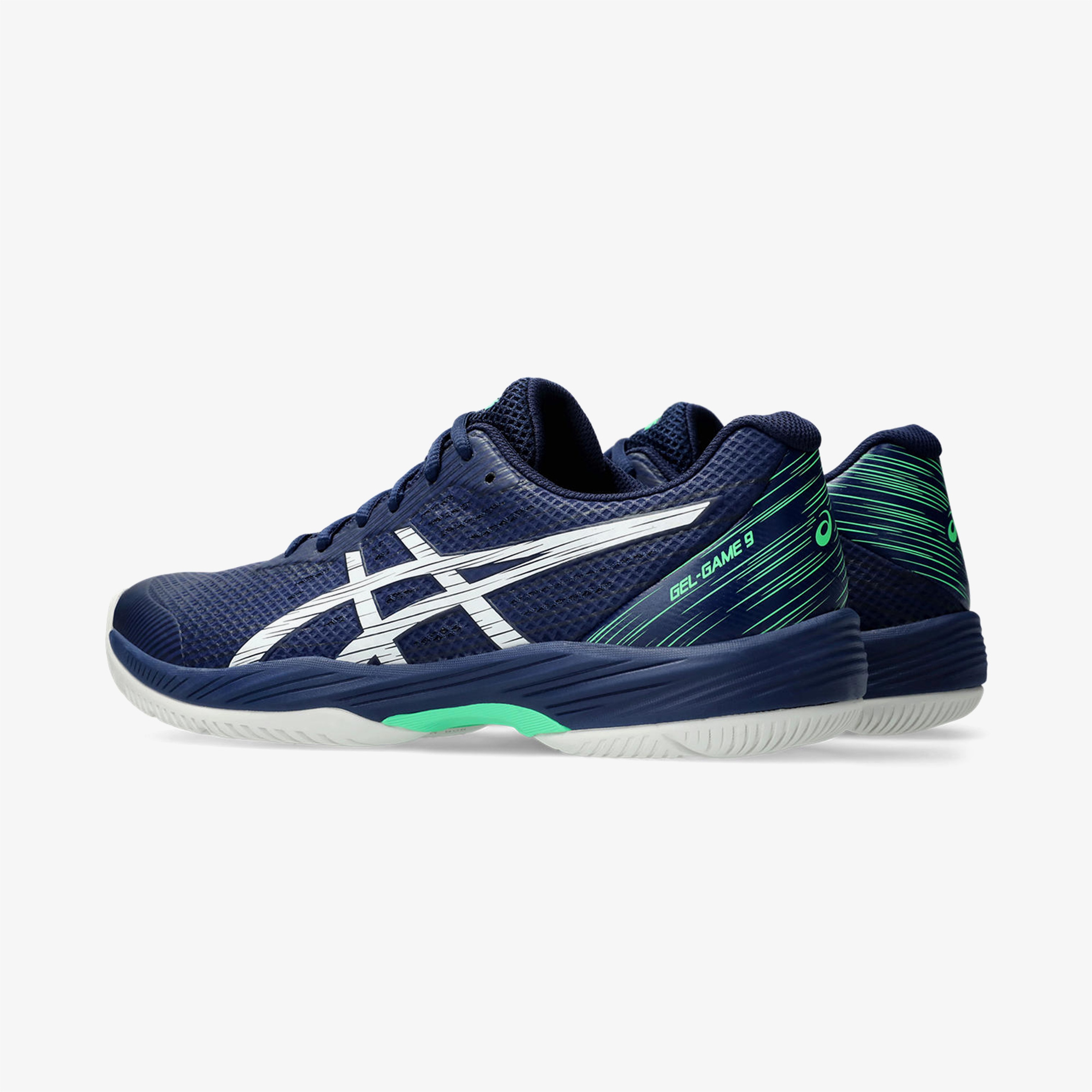 Asics Erkek Mavi Tenis Ayakkabısı