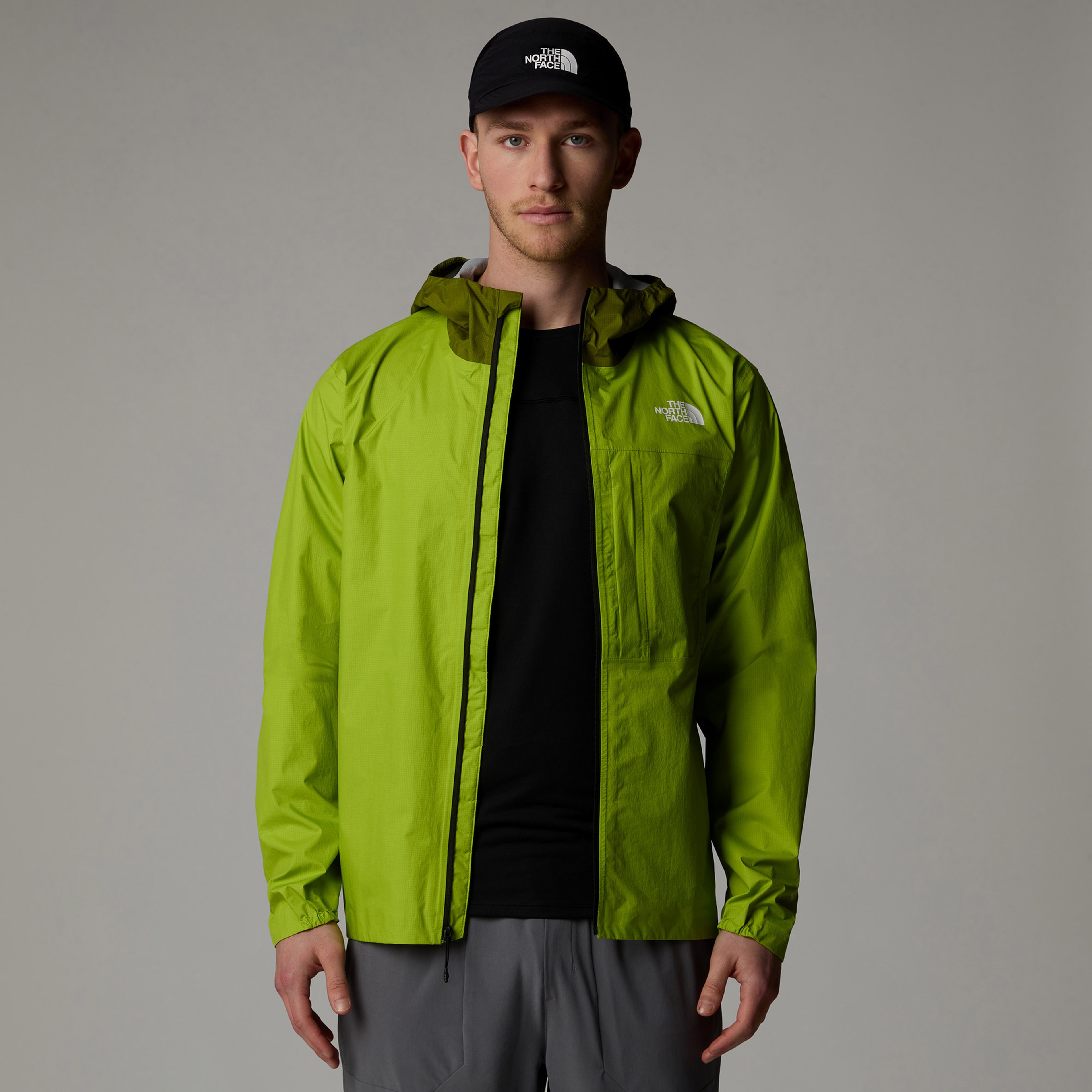Tnf Erkek Yeşil Yağmurluk