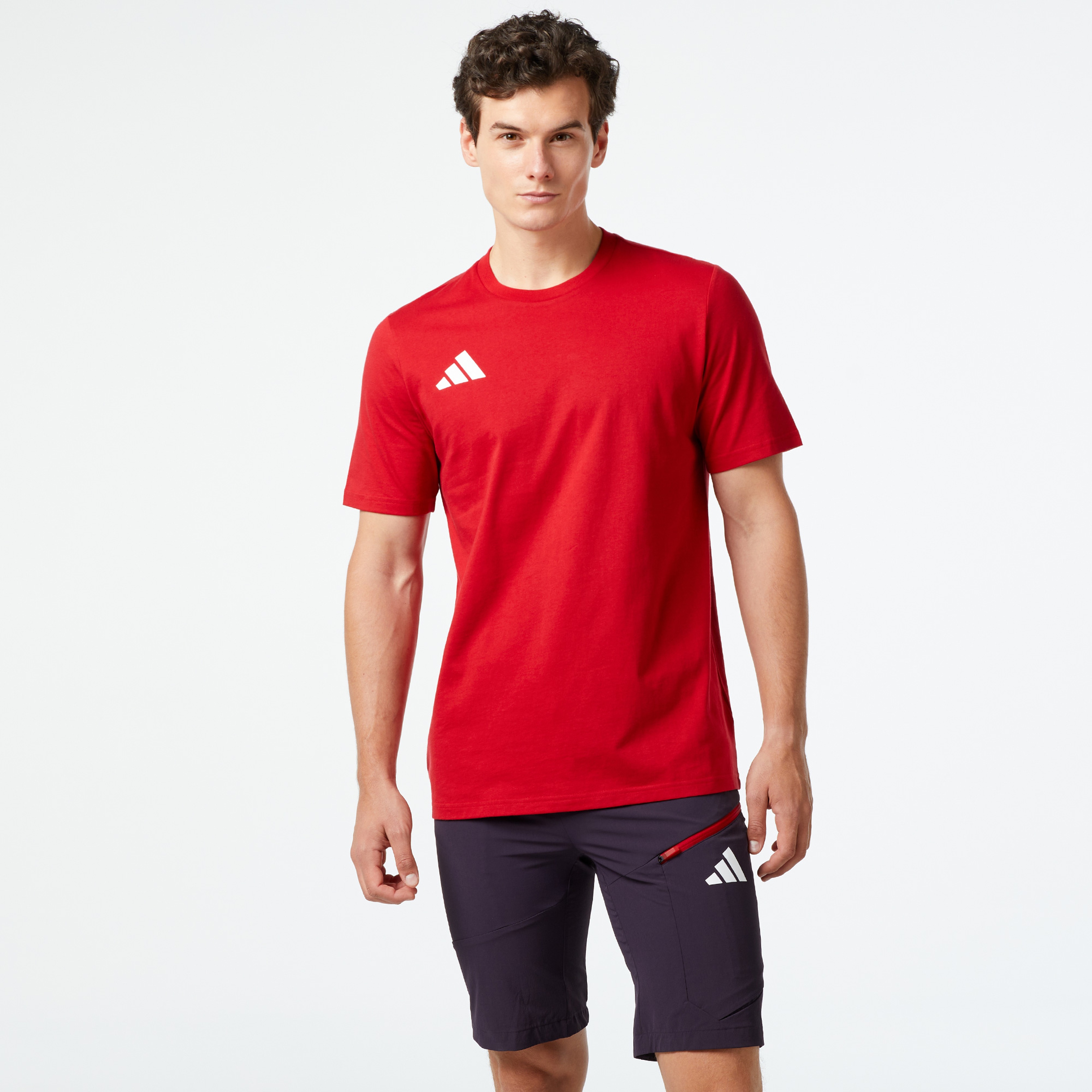 Adidas Erkek Kırmızı T-Shirt