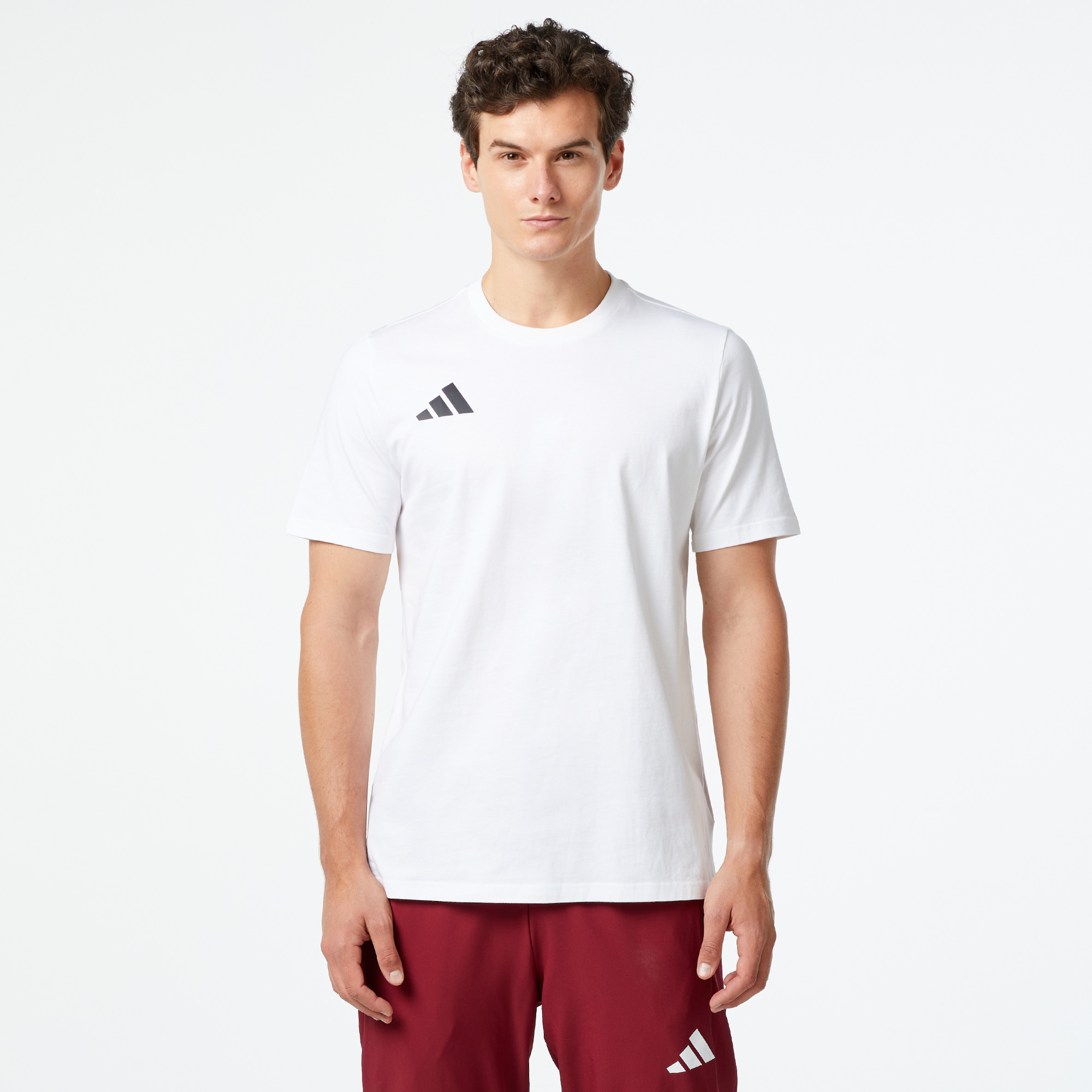Adidas Erkek Beyaz T-Shirt