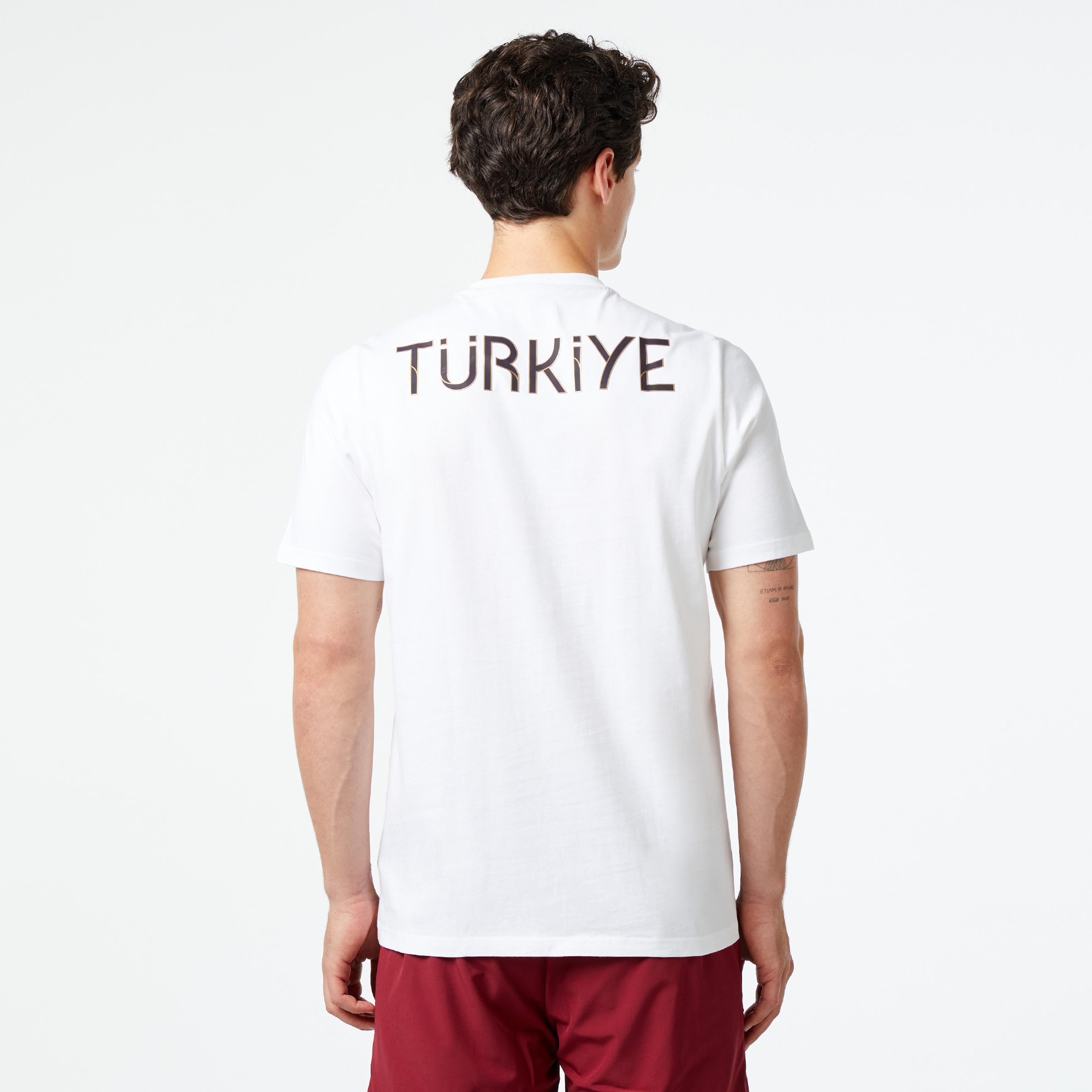 Adidas Erkek Beyaz T-Shirt