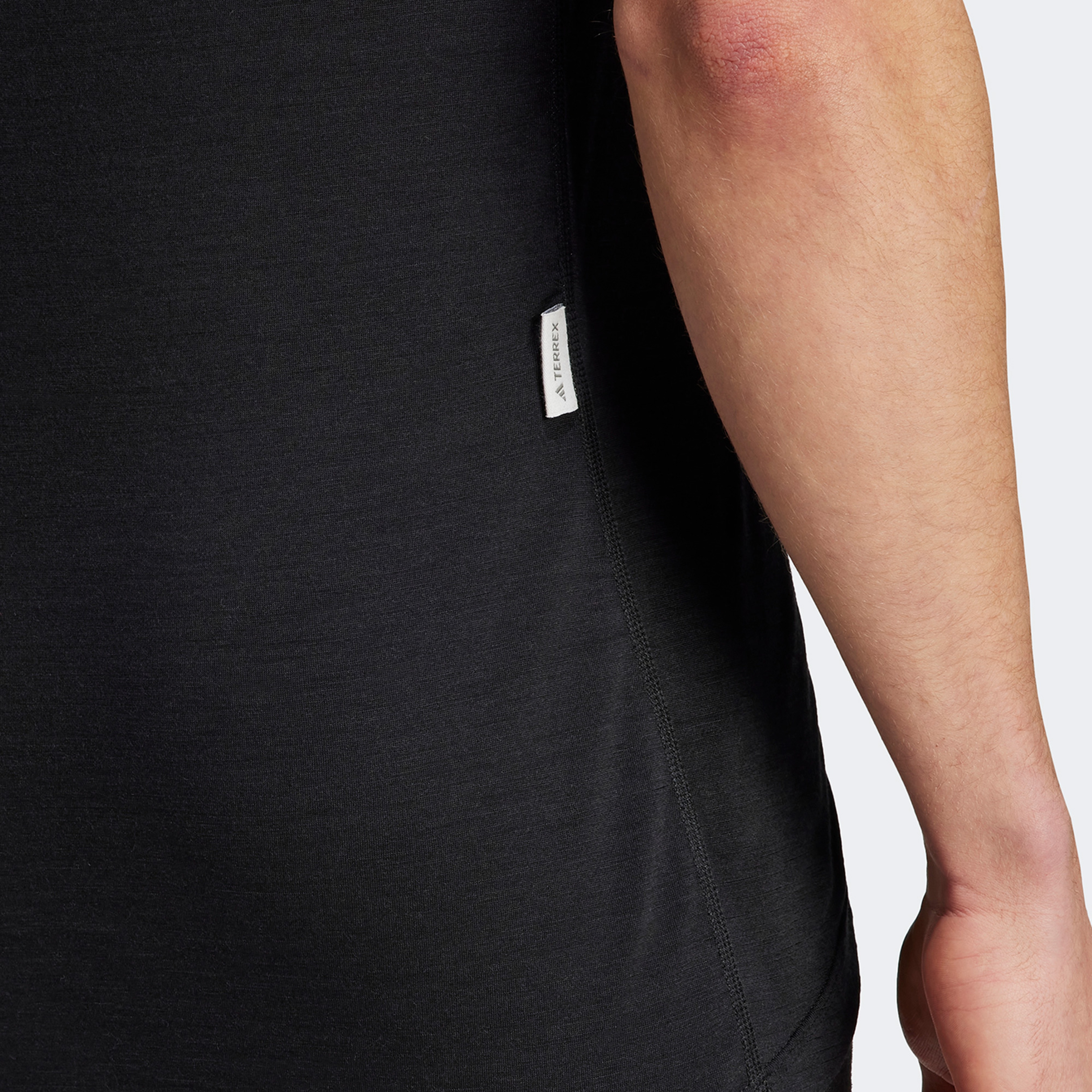 adidas Xperior Merino Erkek Siyah Antrenman T-Shirt