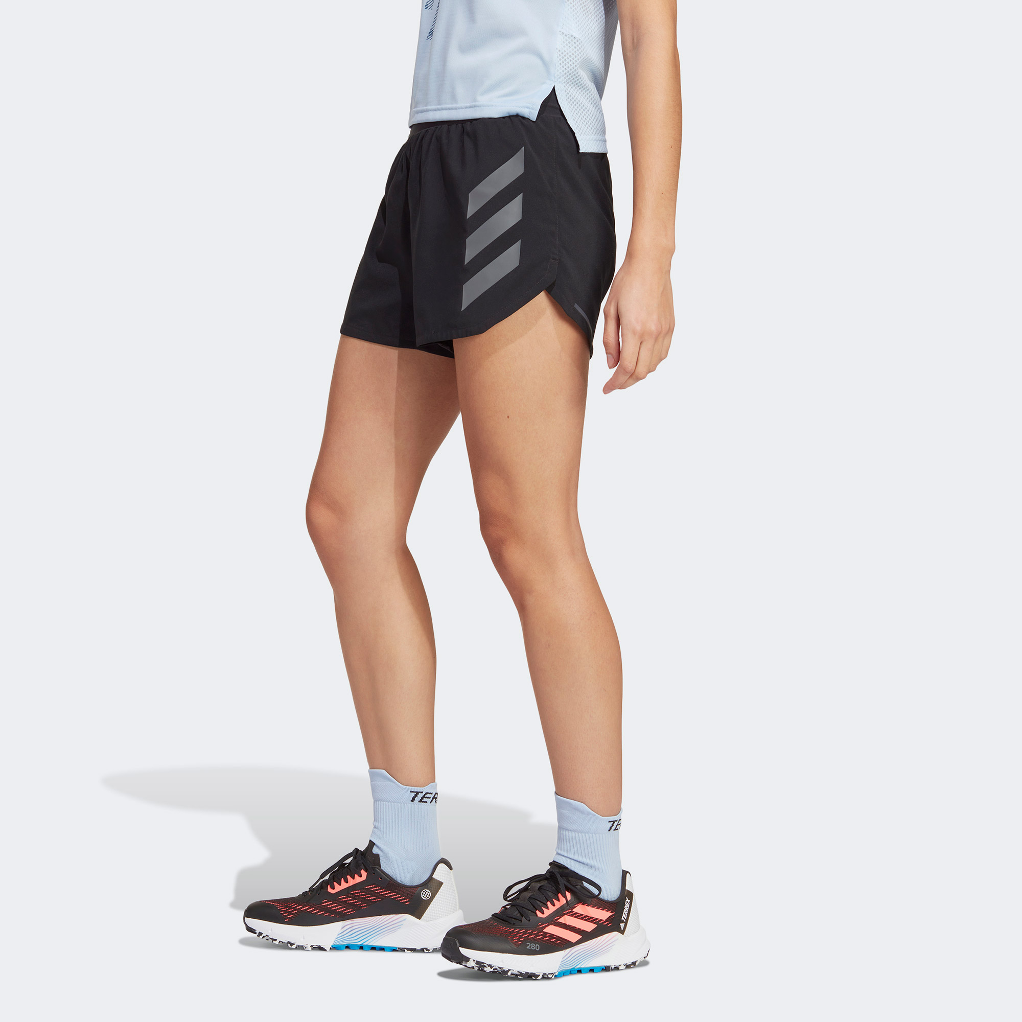 adidas Agravic Trail Running Kadın Siyah Koşu Şortu