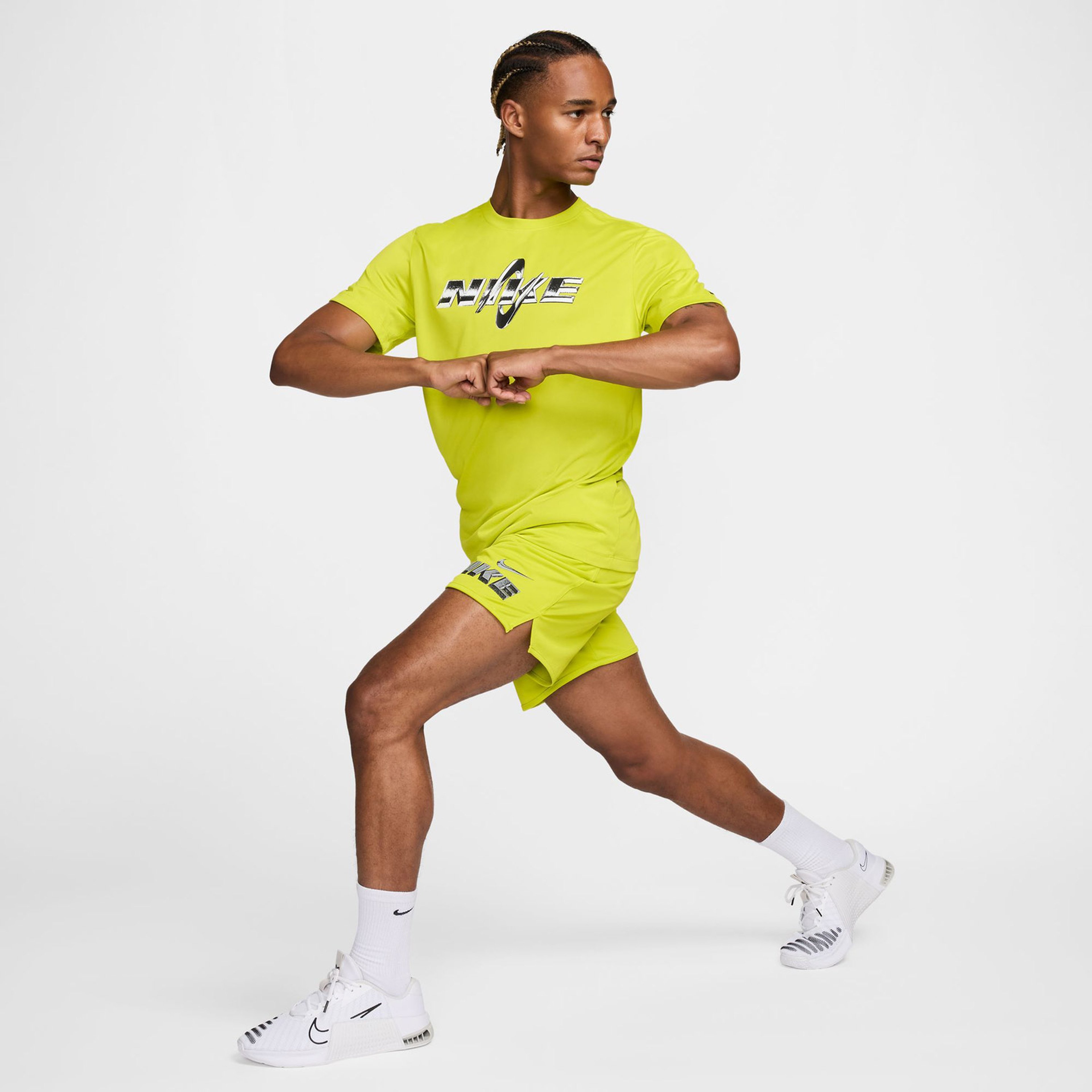 Nike Erkek Sarı T-Shirt