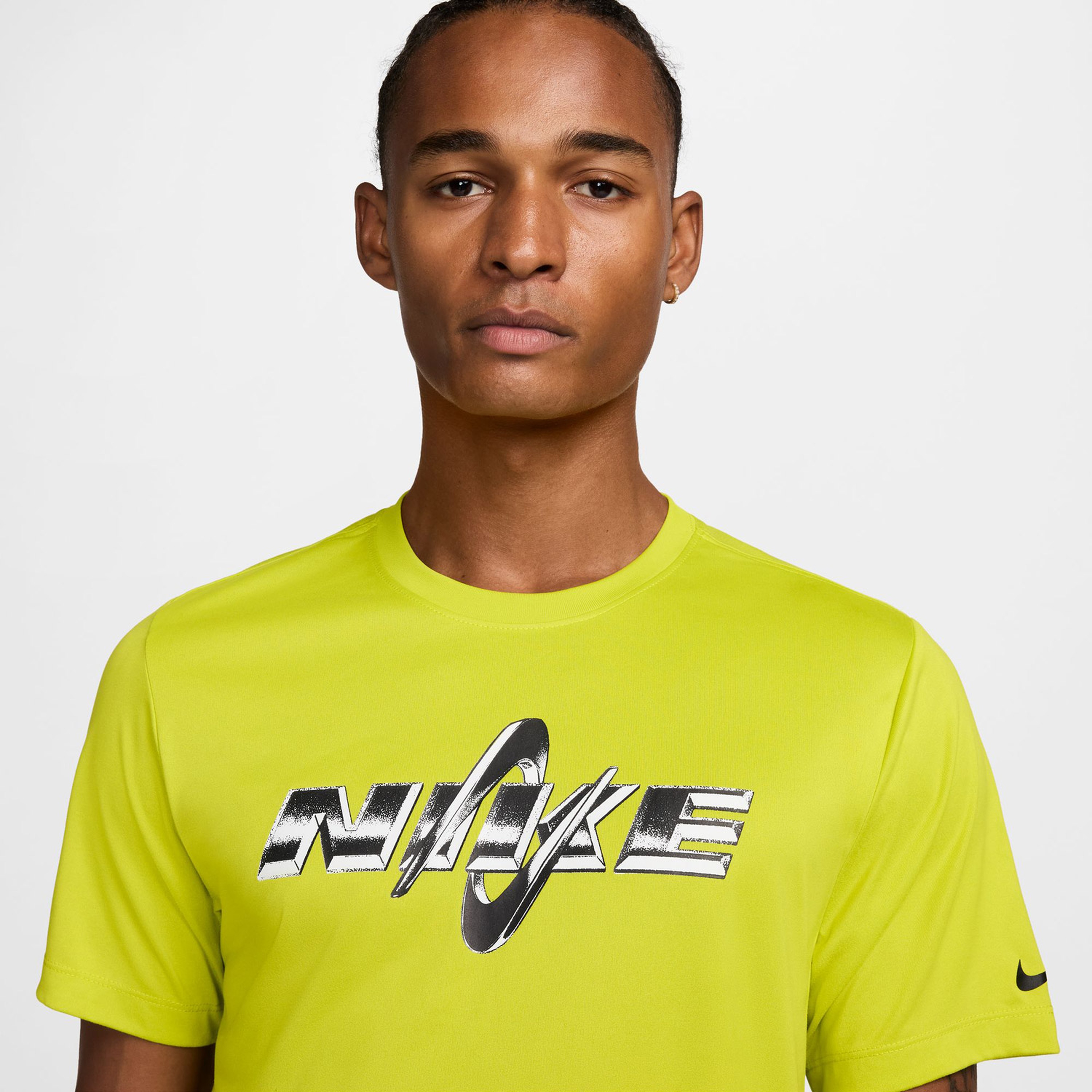 Nike Erkek Sarı T-Shirt