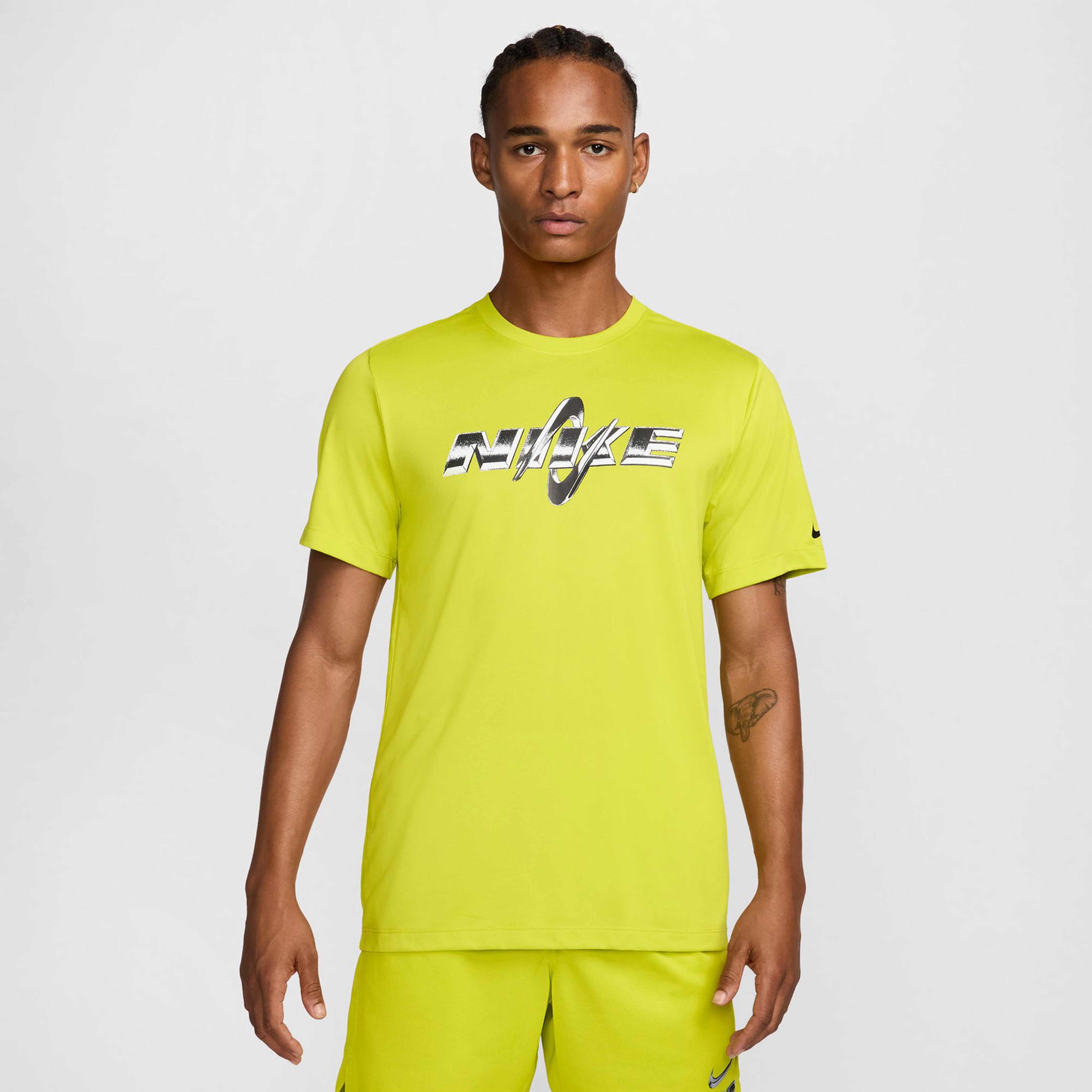 Nike Erkek Sarı T-Shirt