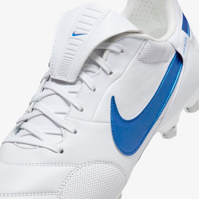 Nike Nike Premier 3 Fg Erkek Beyaz Çim Saha Kramponu Sneaker | Occasion Beyaz - 9. görsel