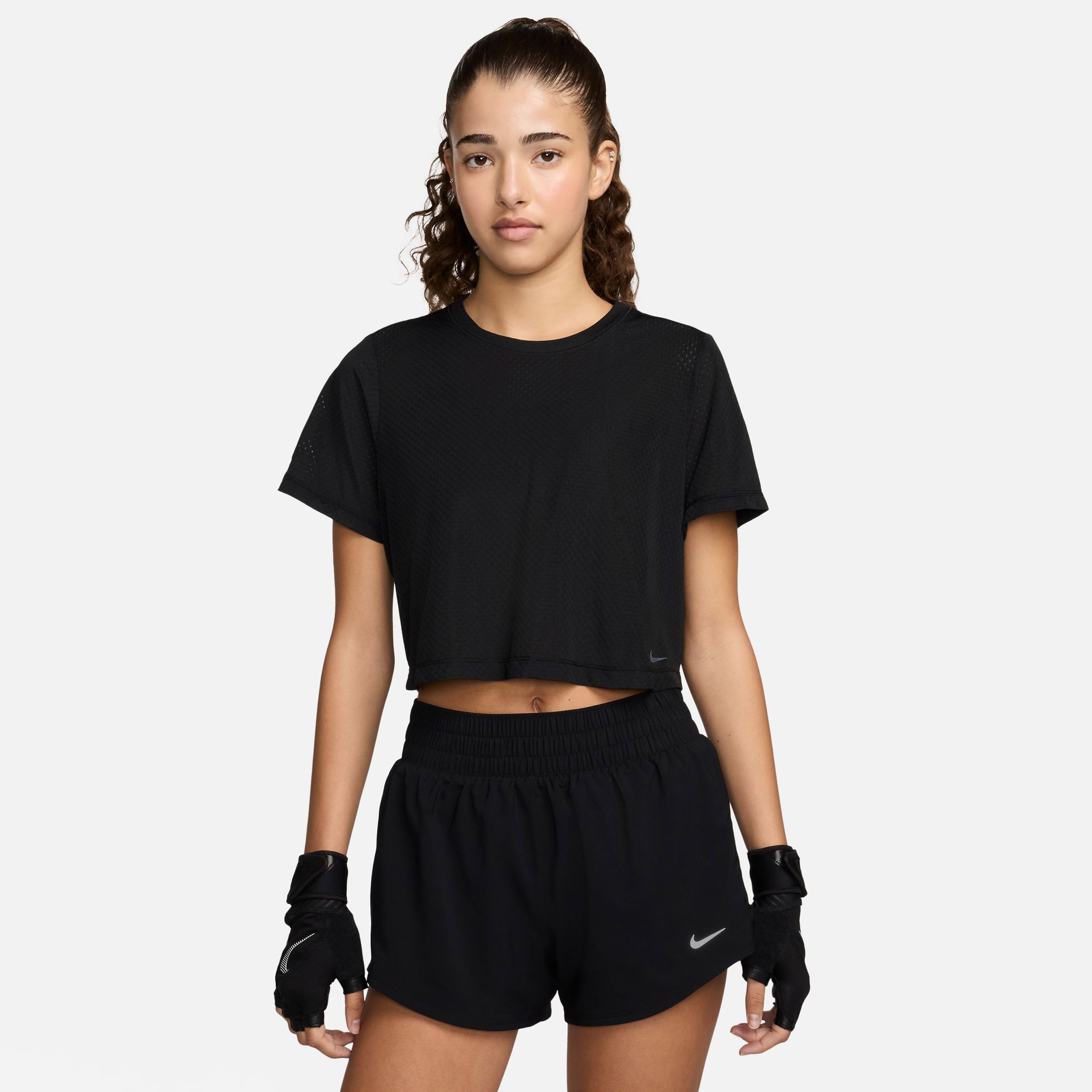 Nike Kadın Siyah T-Shirt