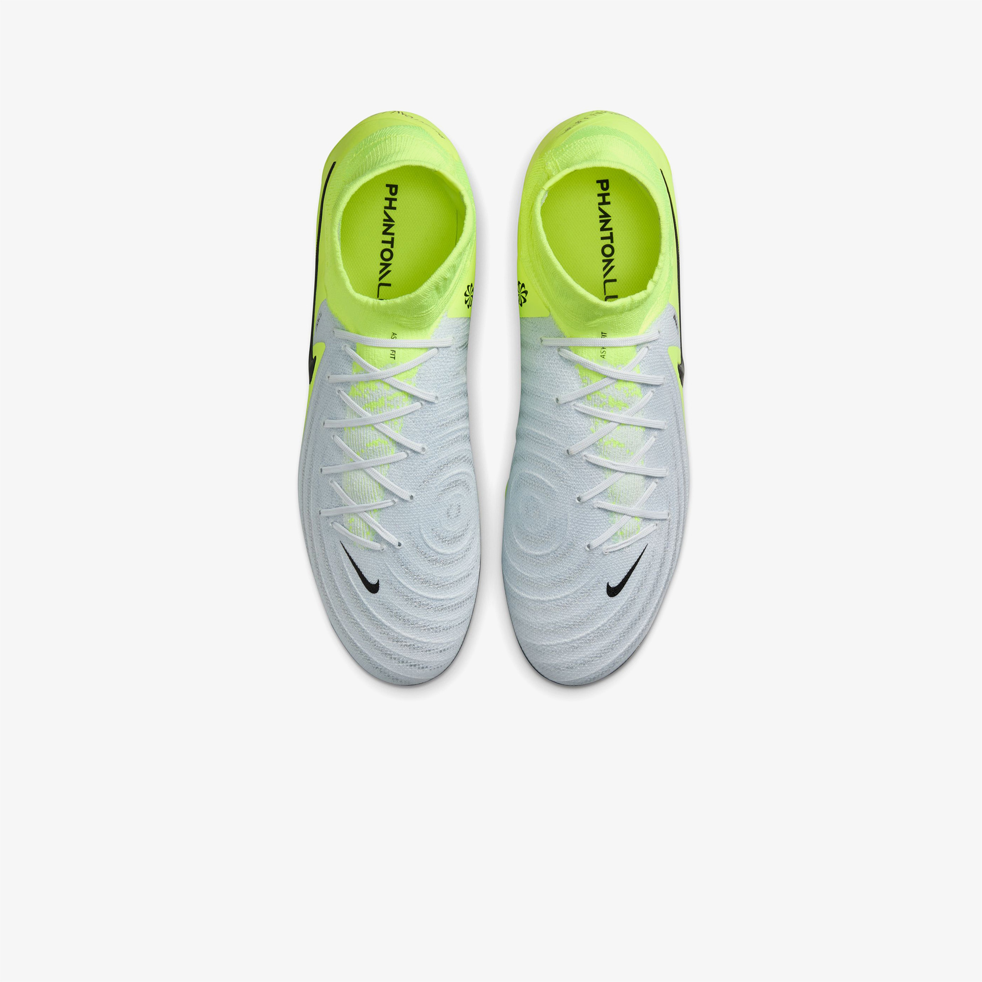 Nike Phantom Luna II Pro Fg Erkek Beyaz Bilekli Çim Saha Kramponu