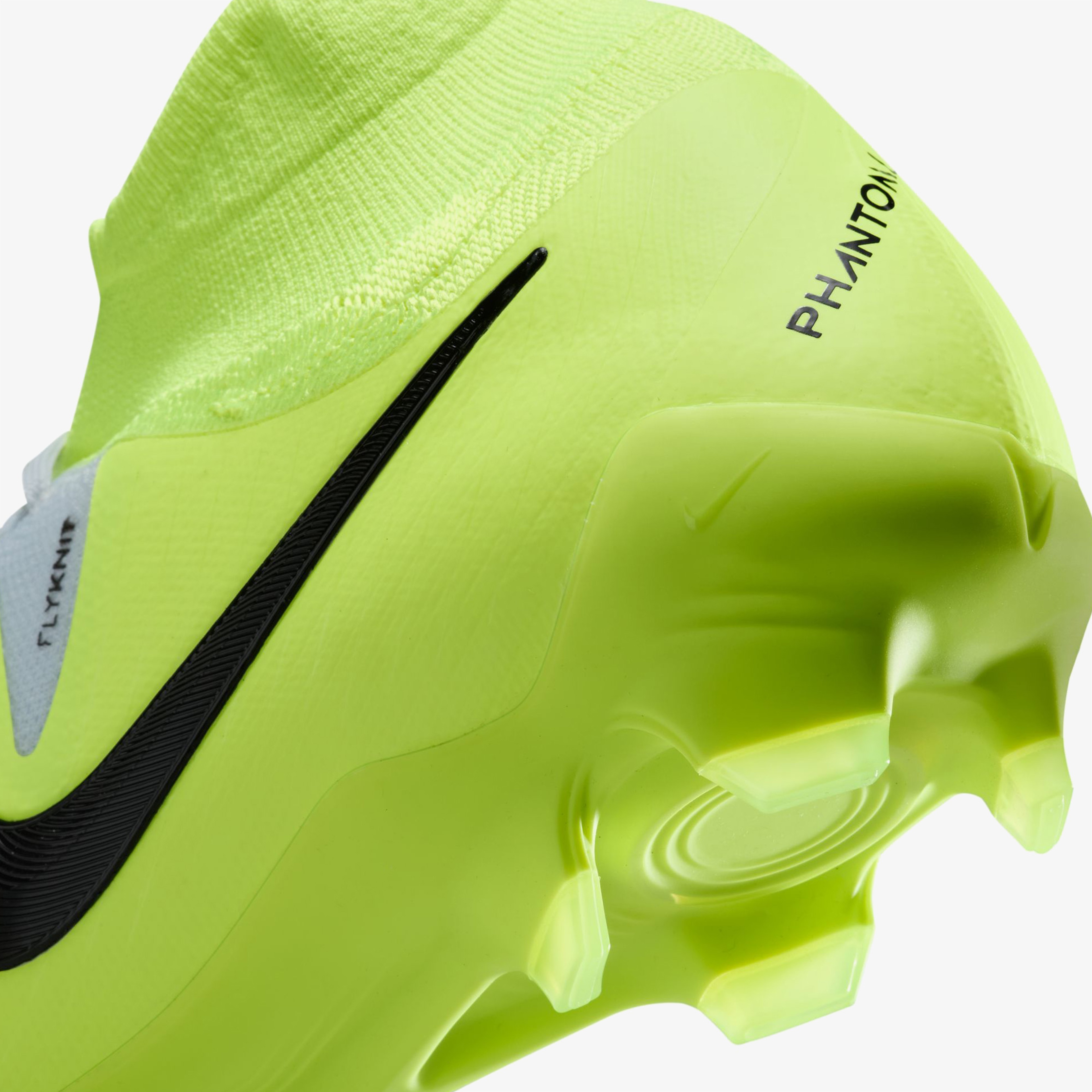 Nike Phantom Luna II Pro Fg Erkek Beyaz Bilekli Çim Saha Kramponu
