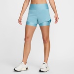 Nike Dri Fit Swift Normal Belli Kadın Mavi Antrenman Şortu