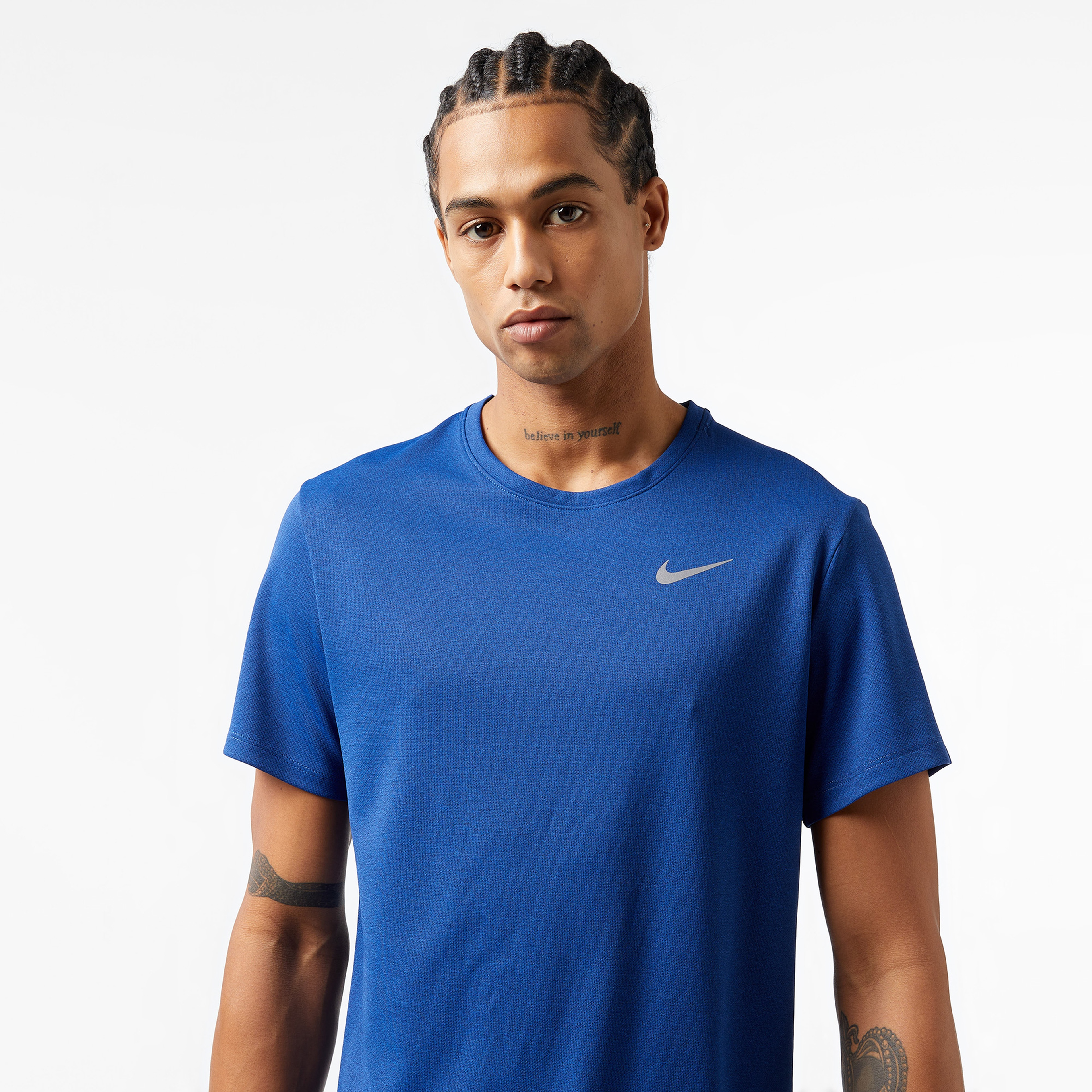 Nike Erkek Mavi T-Shirt