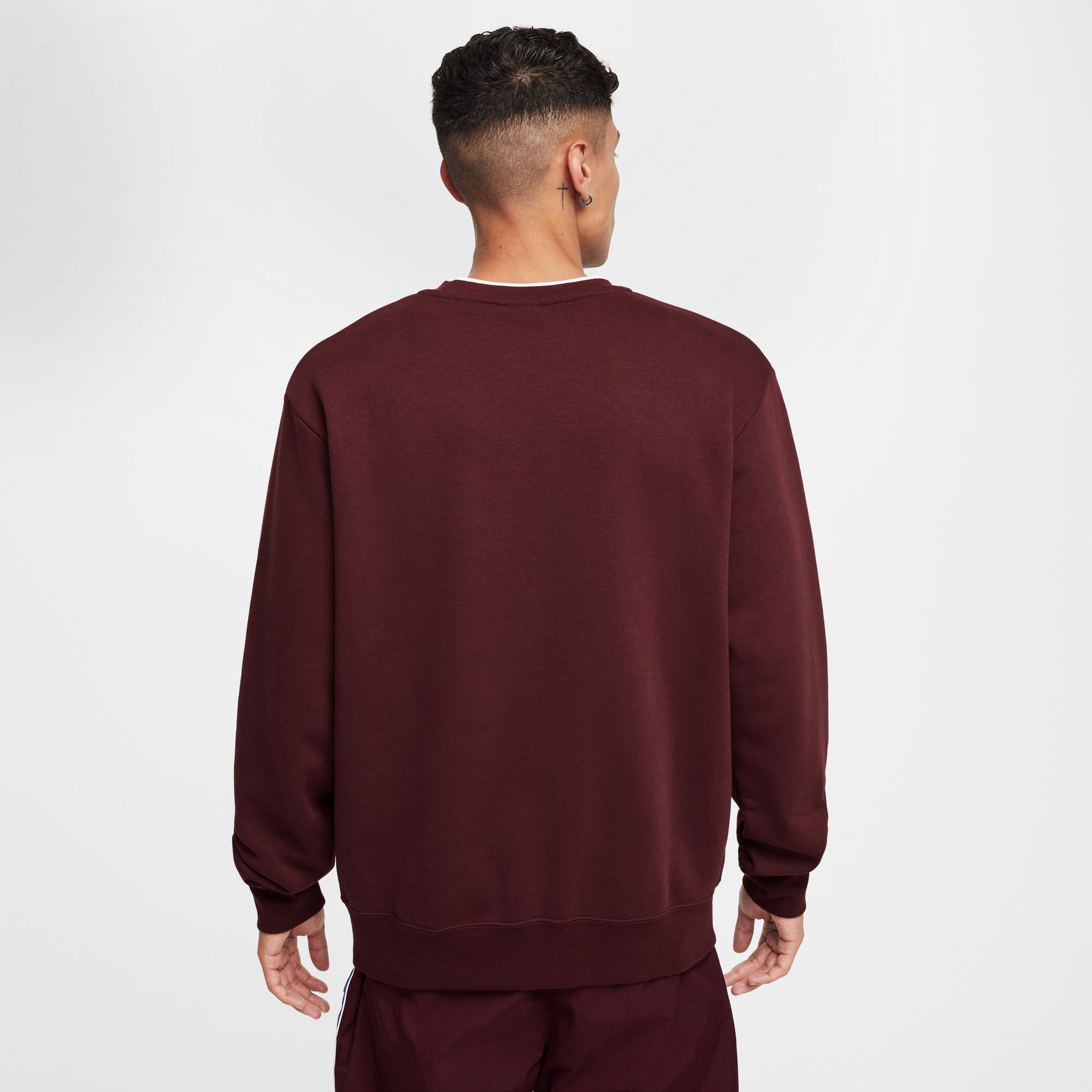 Nike Air Crew Neck Erkek Bordo Günlük Sweatshirt