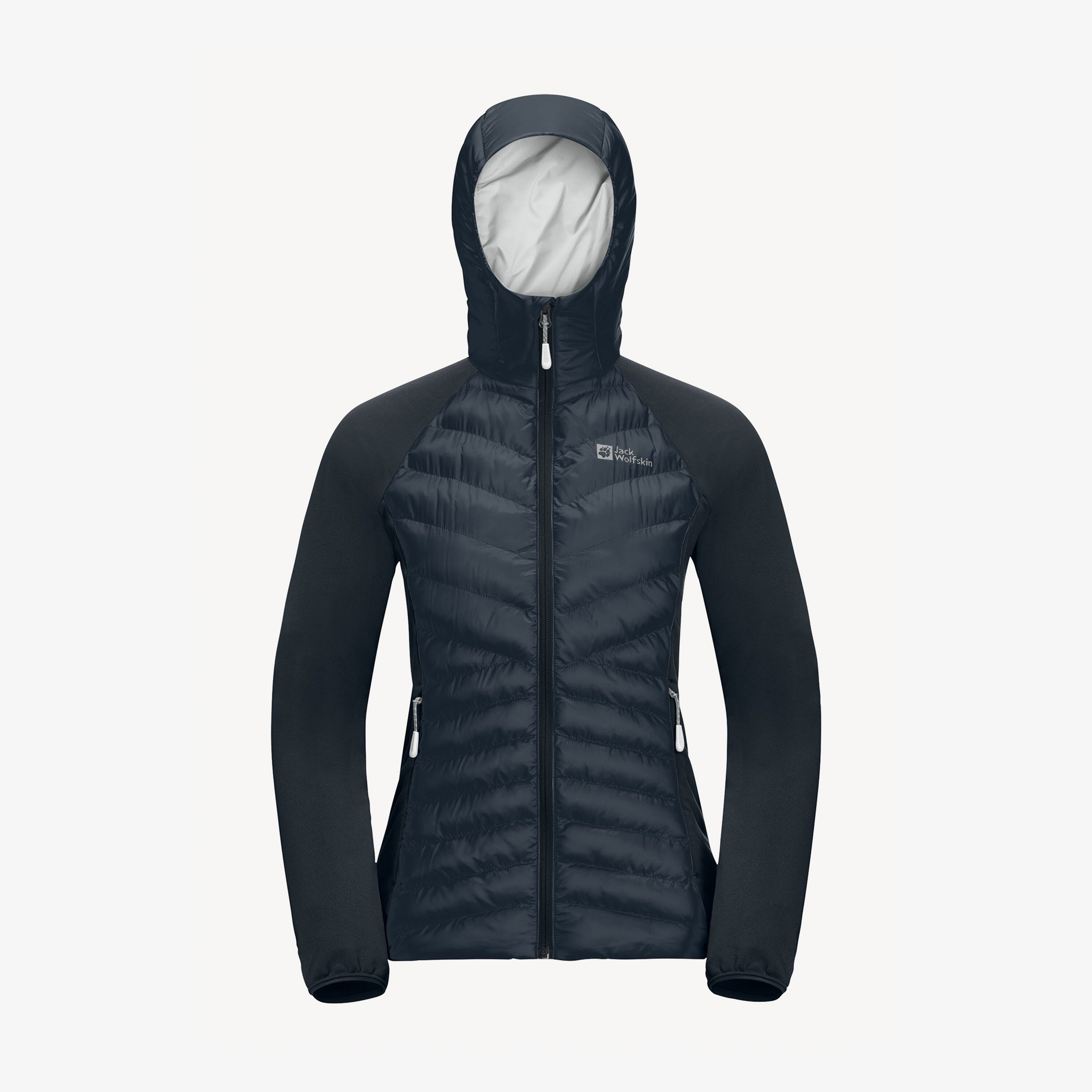 Jack Wolfskin Routeburn Hybird Kadın Siyah Mont