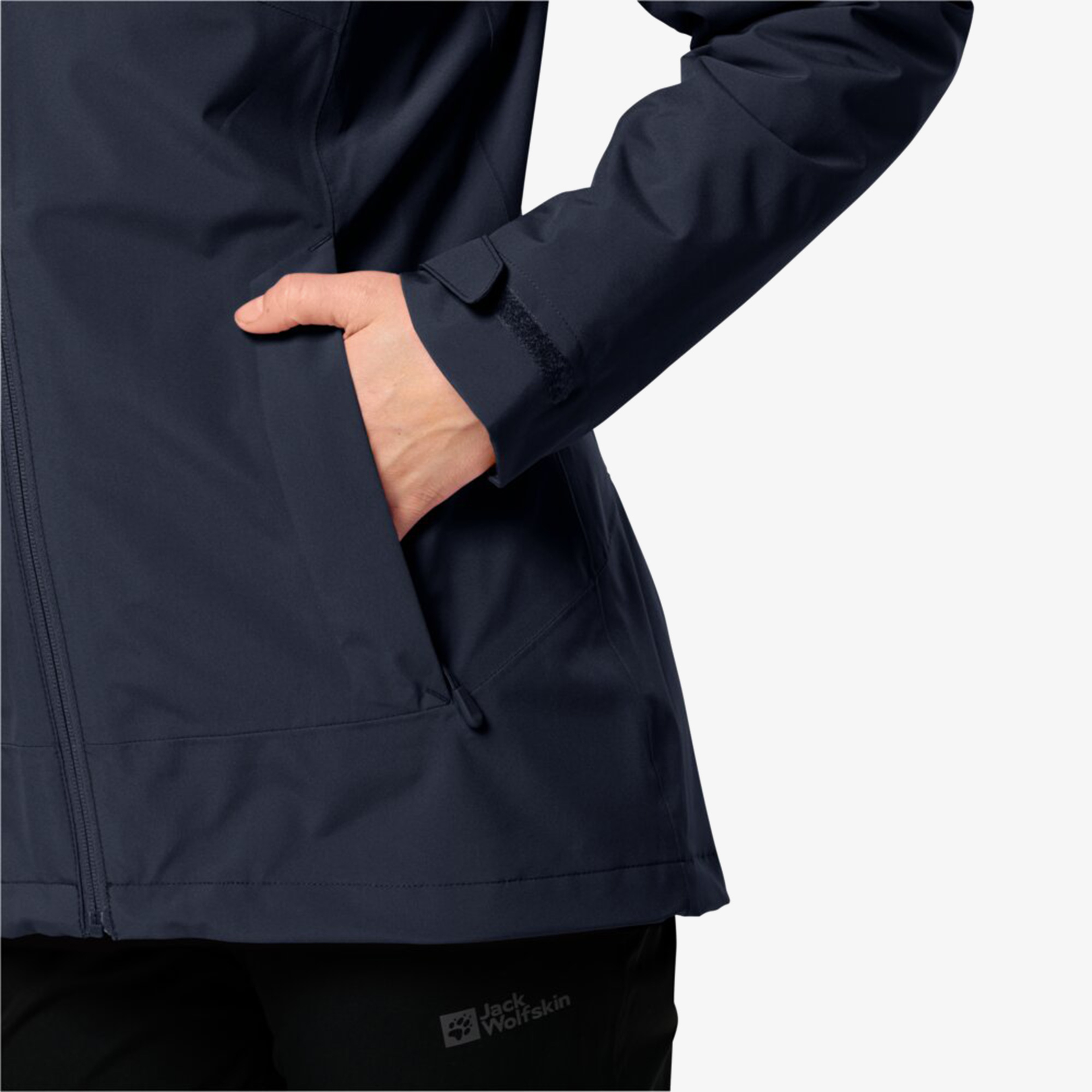 Jack Wolfskin Moonrise 3In1 Kadın Mavi Mont