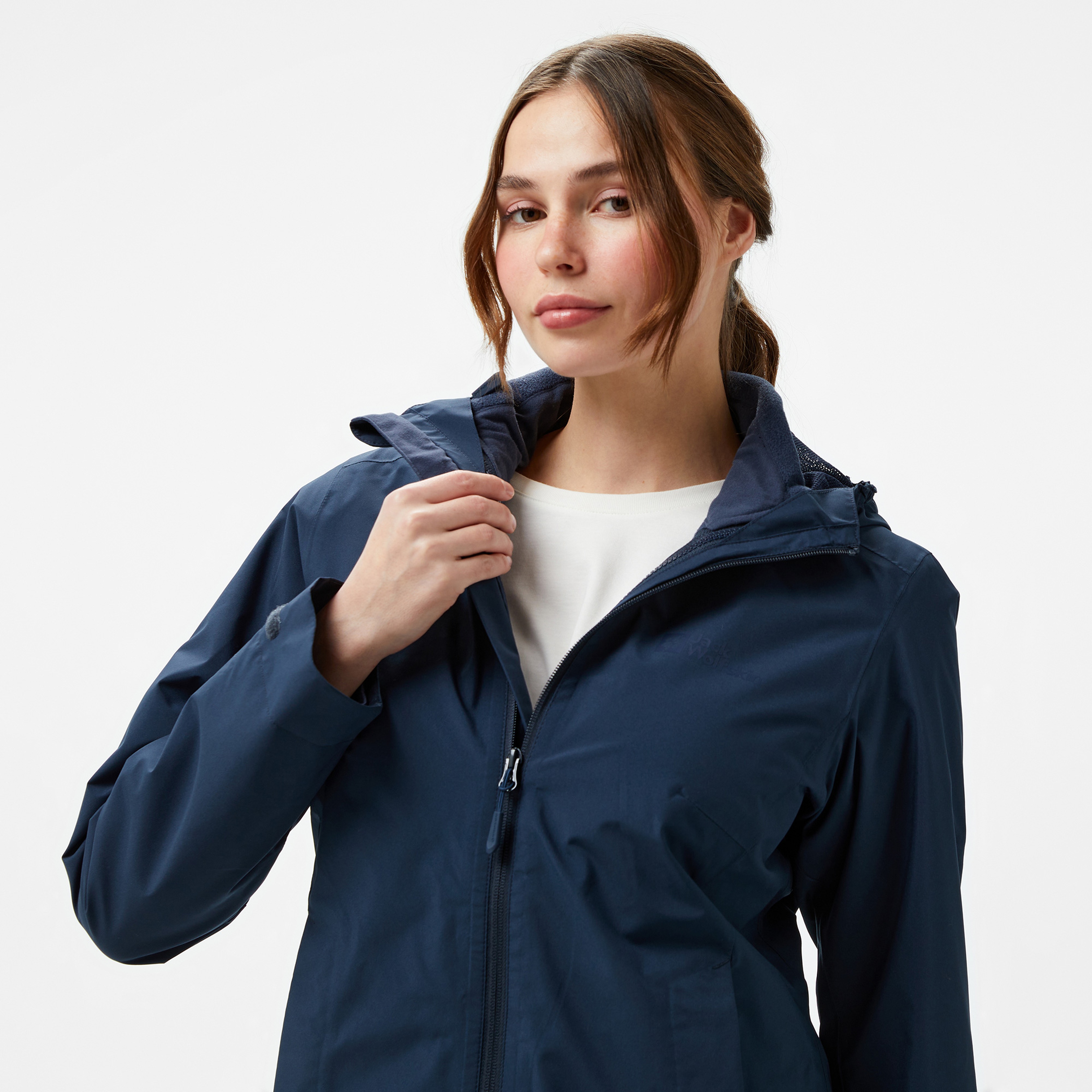 Jack Wolfskin Moonrise 3In1 Kadın Mavi Mont