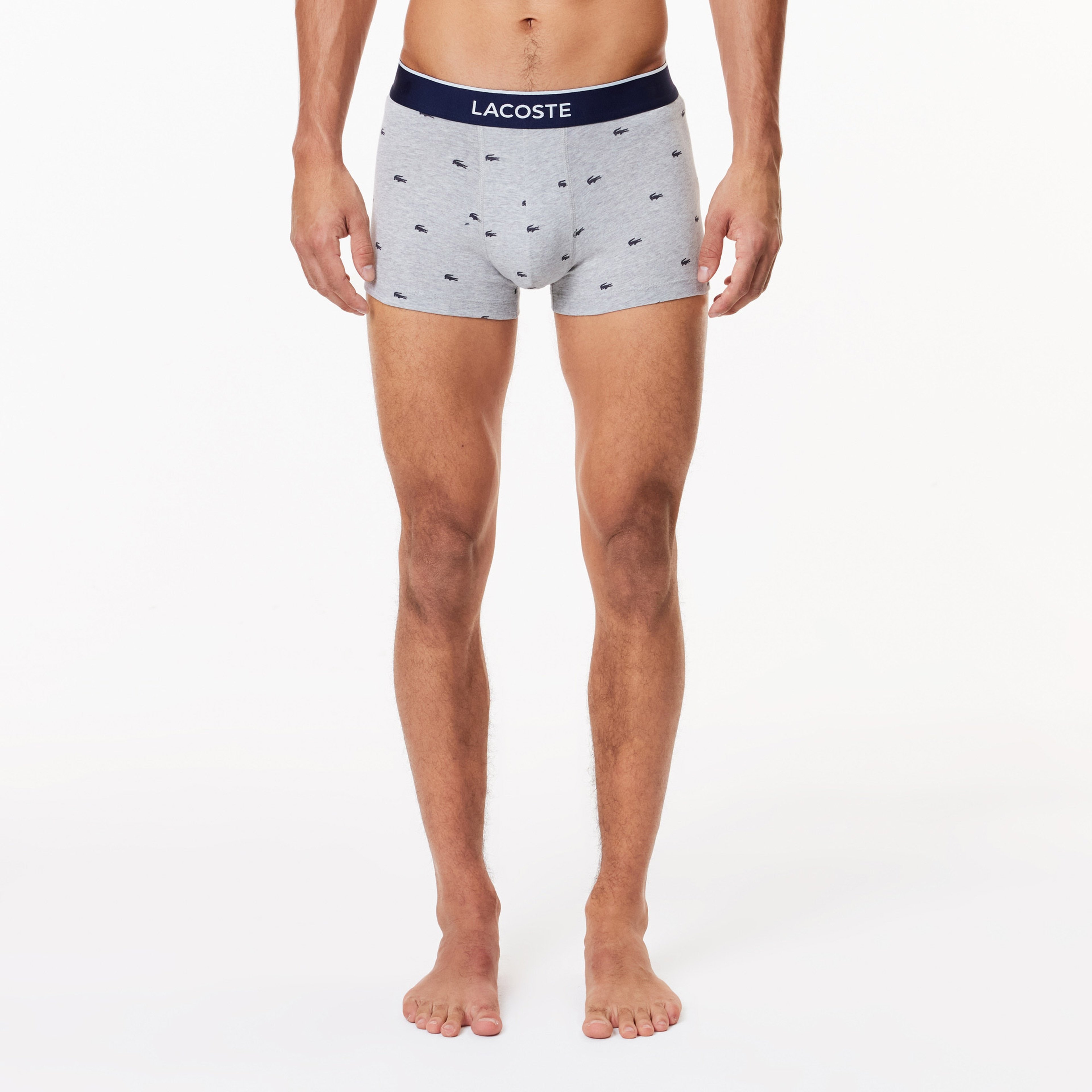 Core Erkek Baskılı 3'lü Lacivert Boxer