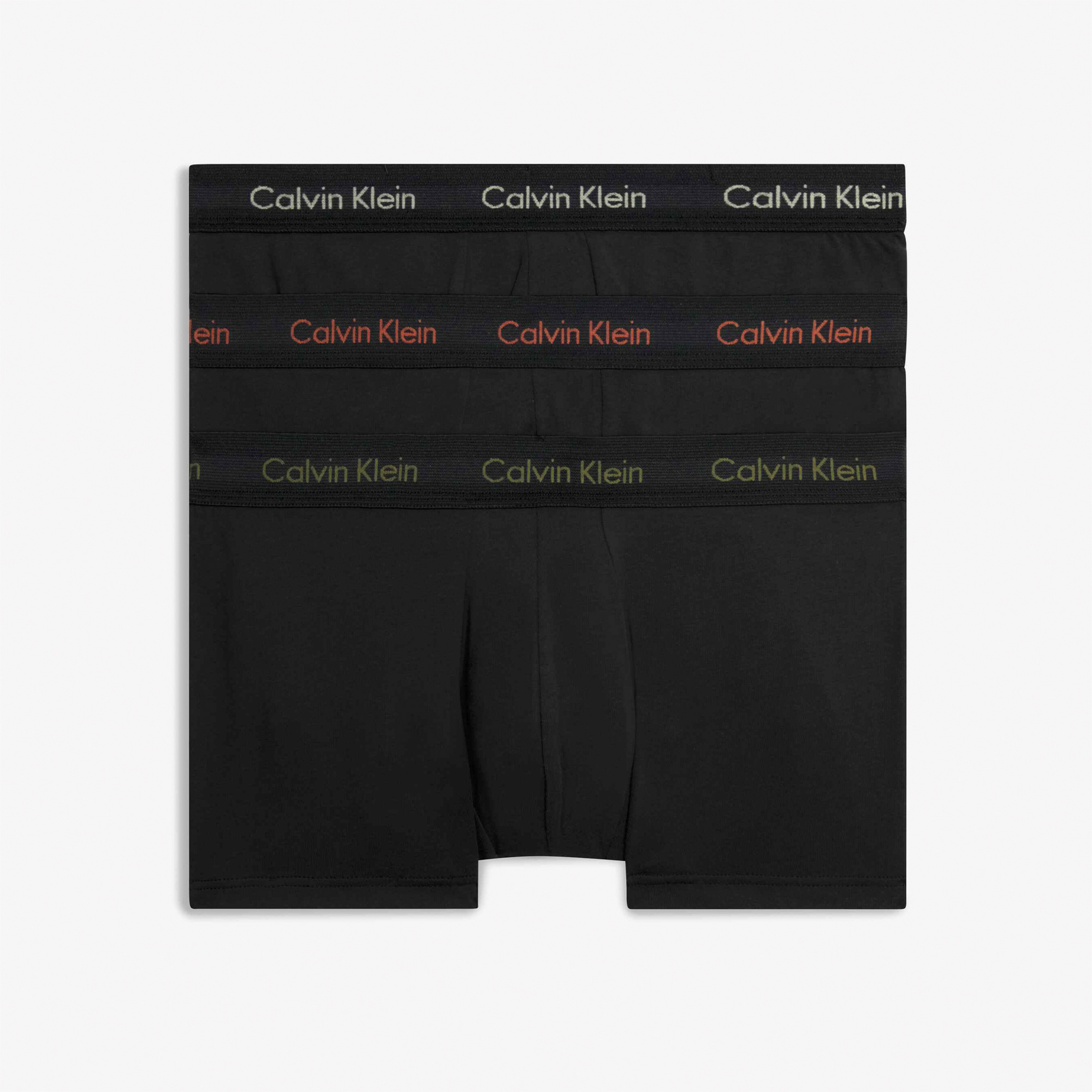 Calvin Klein Low Rise Trunk 3'lü Erkek Renkli Boxer