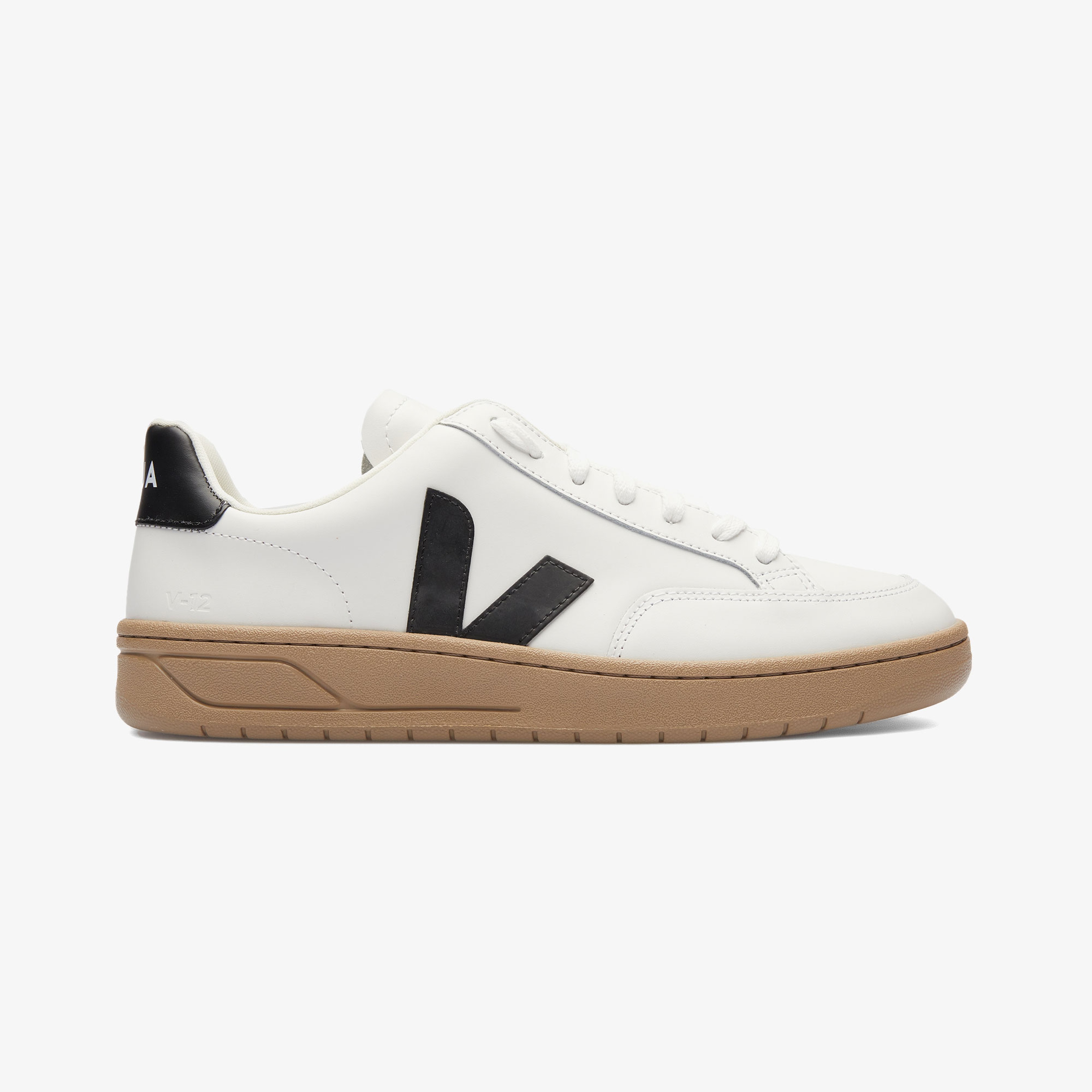 Veja V-12 Leather Erkek Beyaz Sneaker