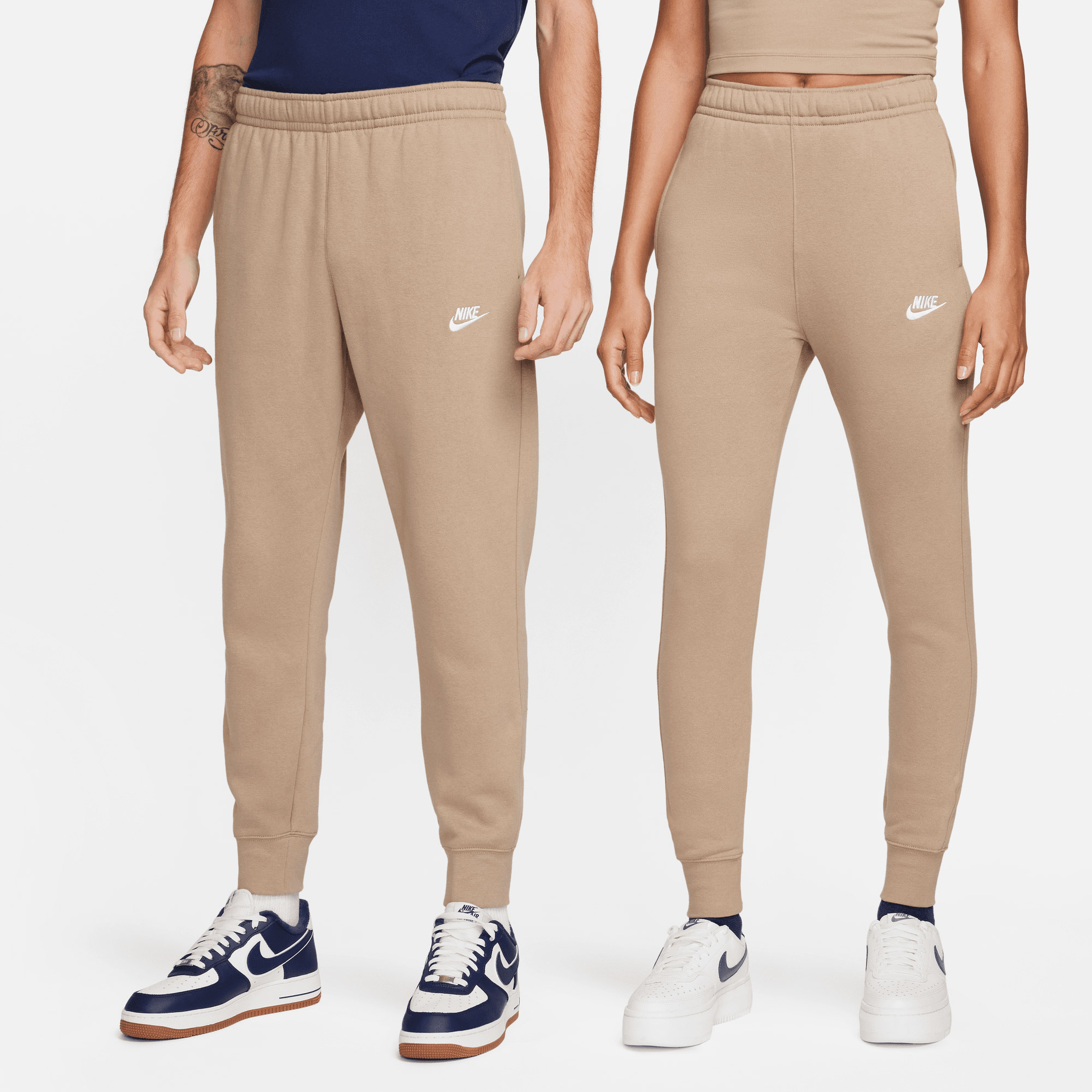 Nike Sportswear Club Fleece Erkek Bej Eşofman Altı