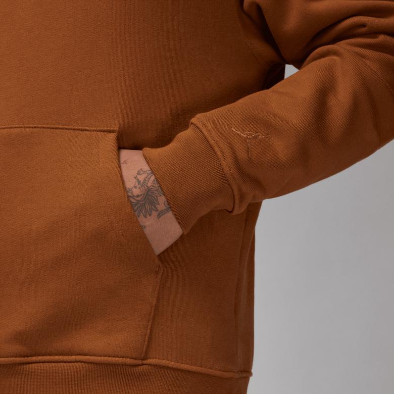 Jordan Air Wordmark Erkek Kahverengi Hoodie