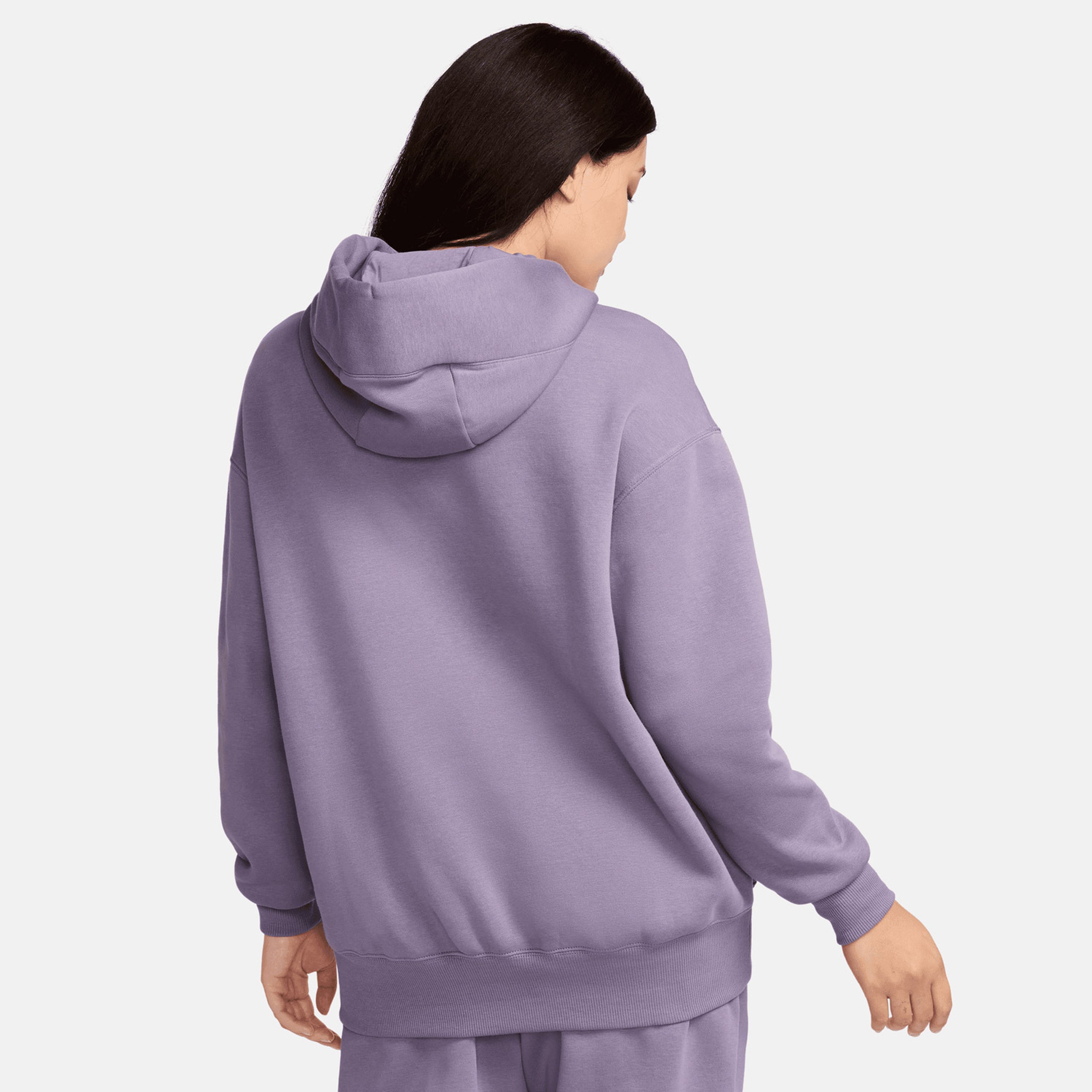 Nike Sportswear Phoenix Fleece Kadın Mor Hoodie