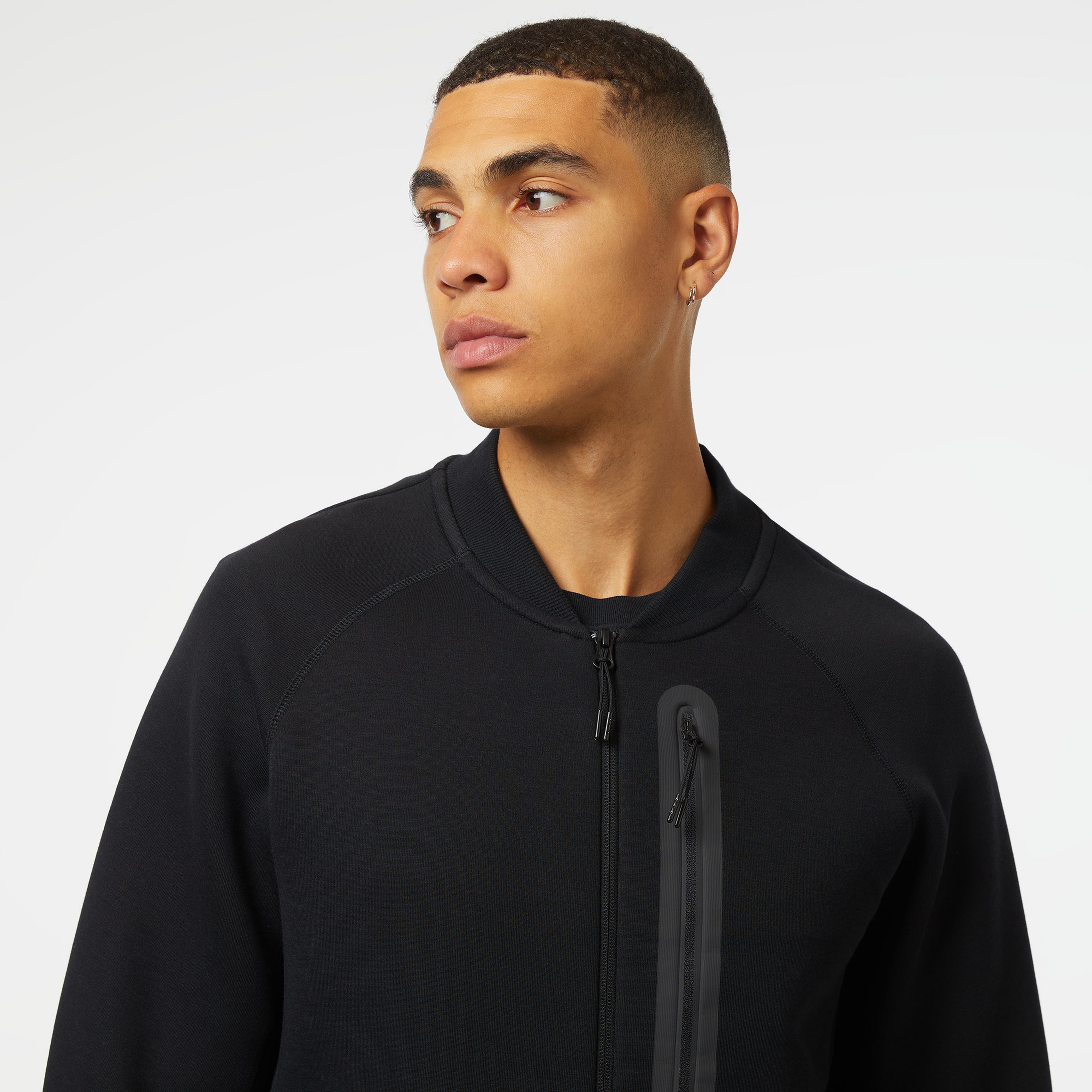 Nike Sportswear Tech Fleece Erkek Siyah Ceket