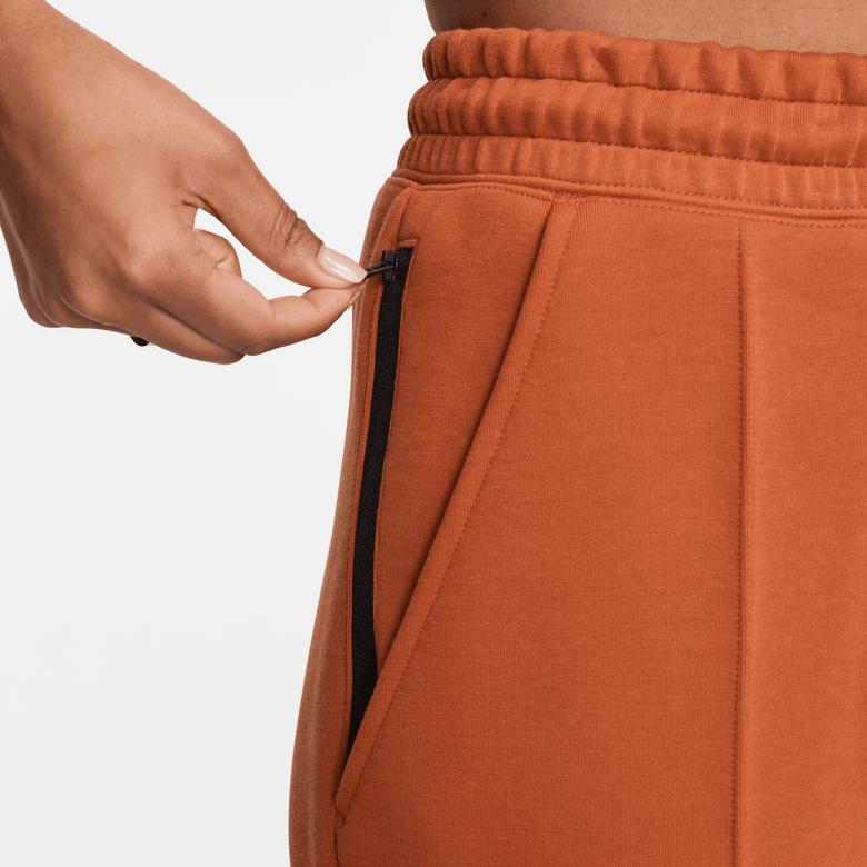 Nike Sportswear Tech Fleece Kadın Turuncu Eşofman Altı