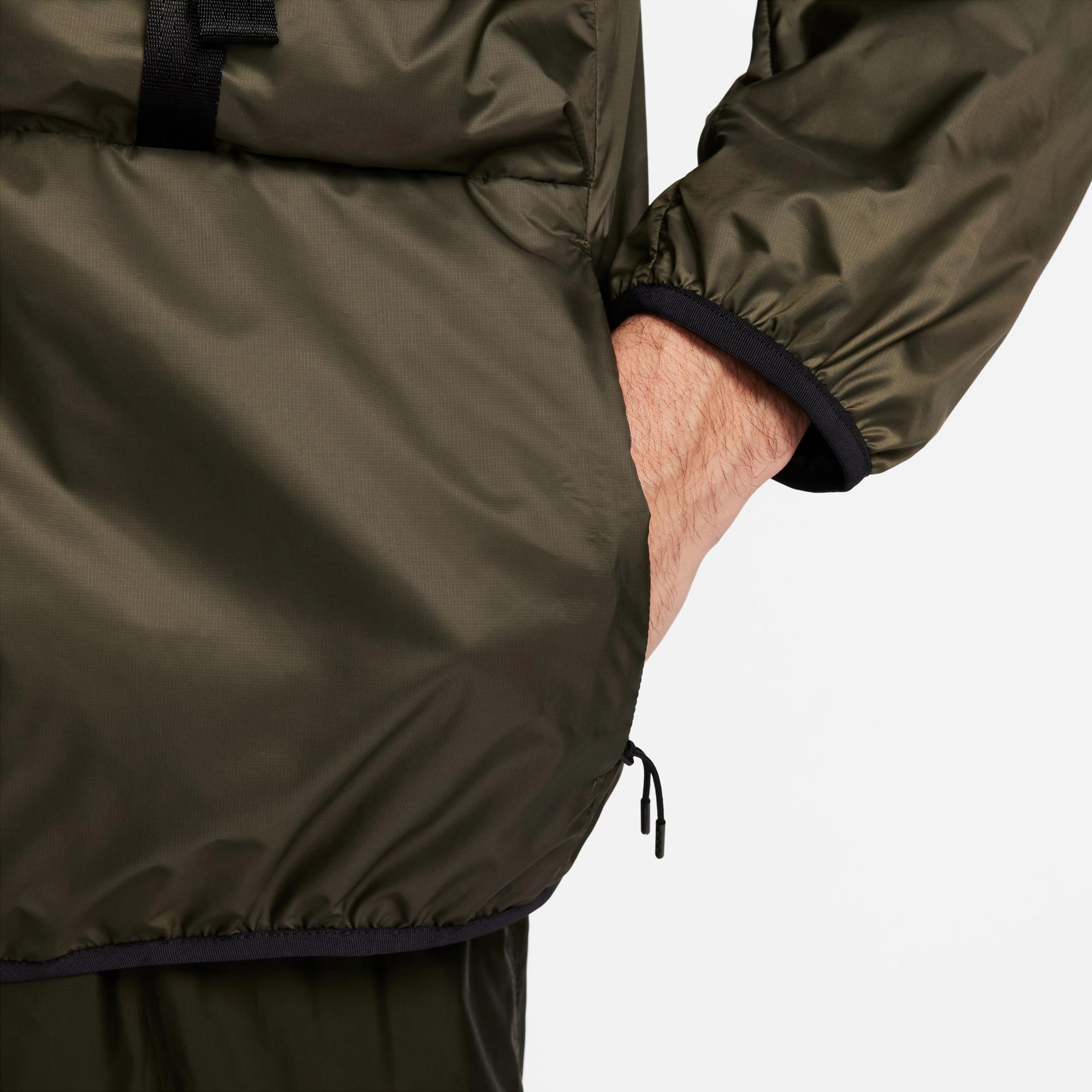 Nike Sportswear Tech Dokuma Erkek Yeşil Ceket