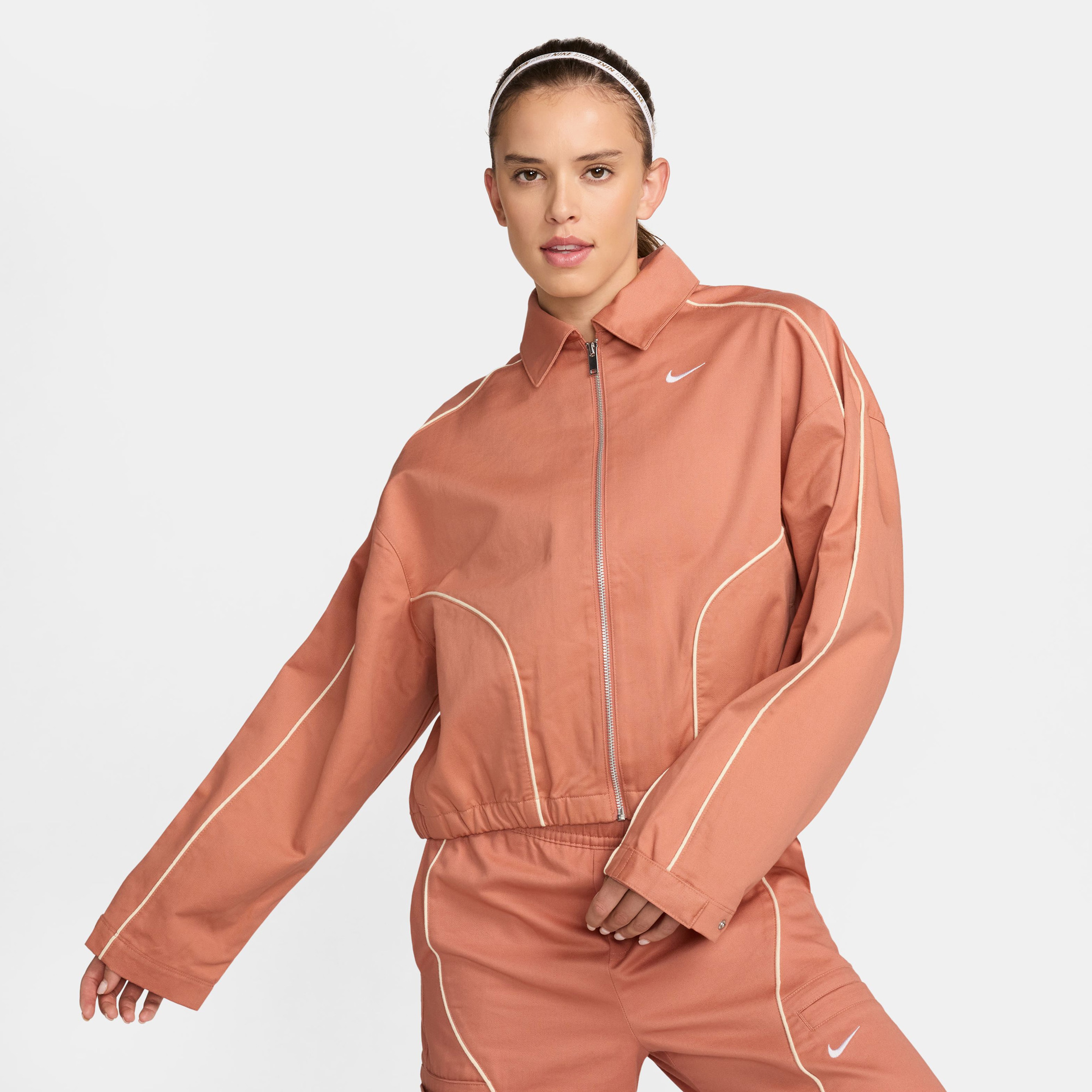 Nike Sportswear Kadın Kahverengi Ceket