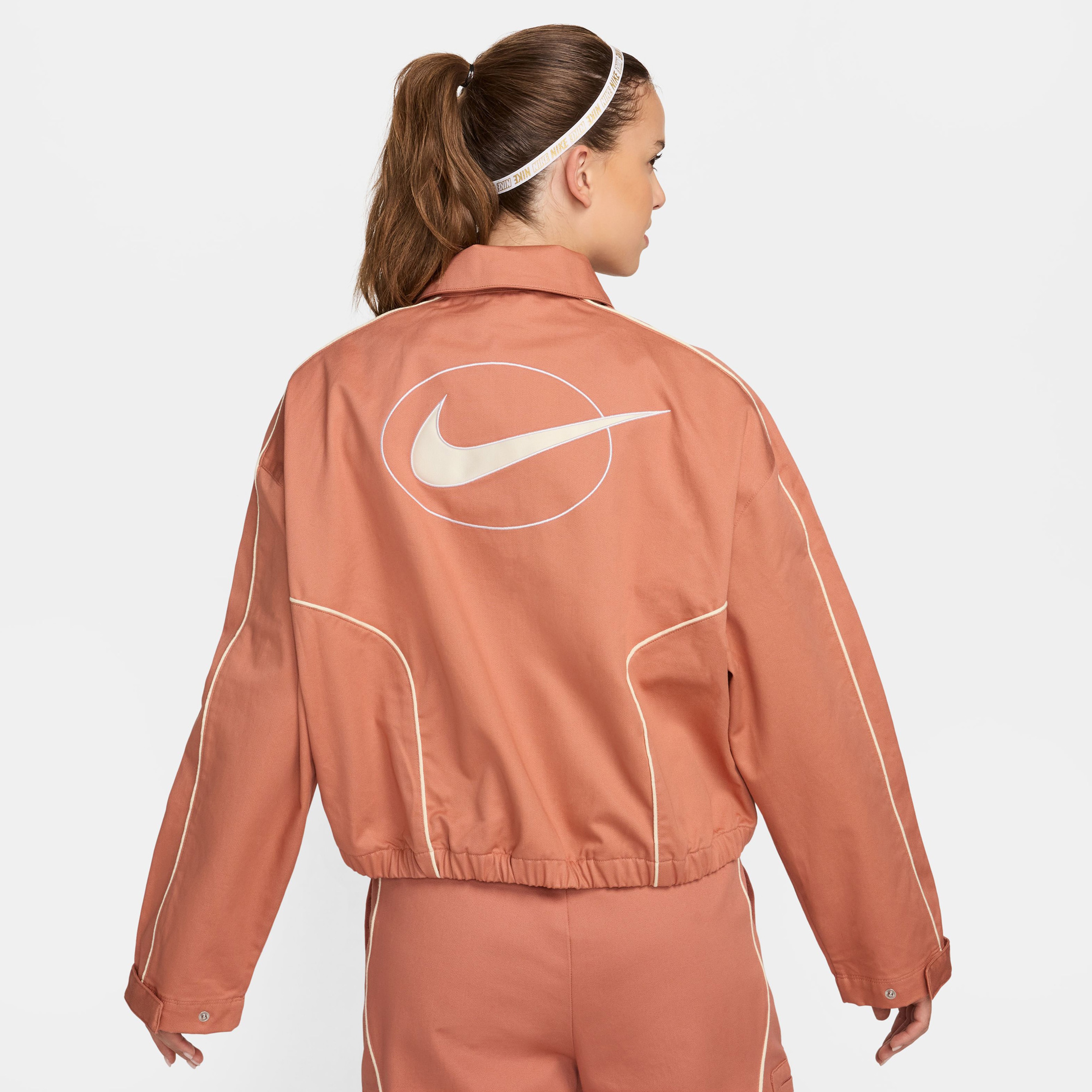 Nike Sportswear Kadın Kahverengi Ceket