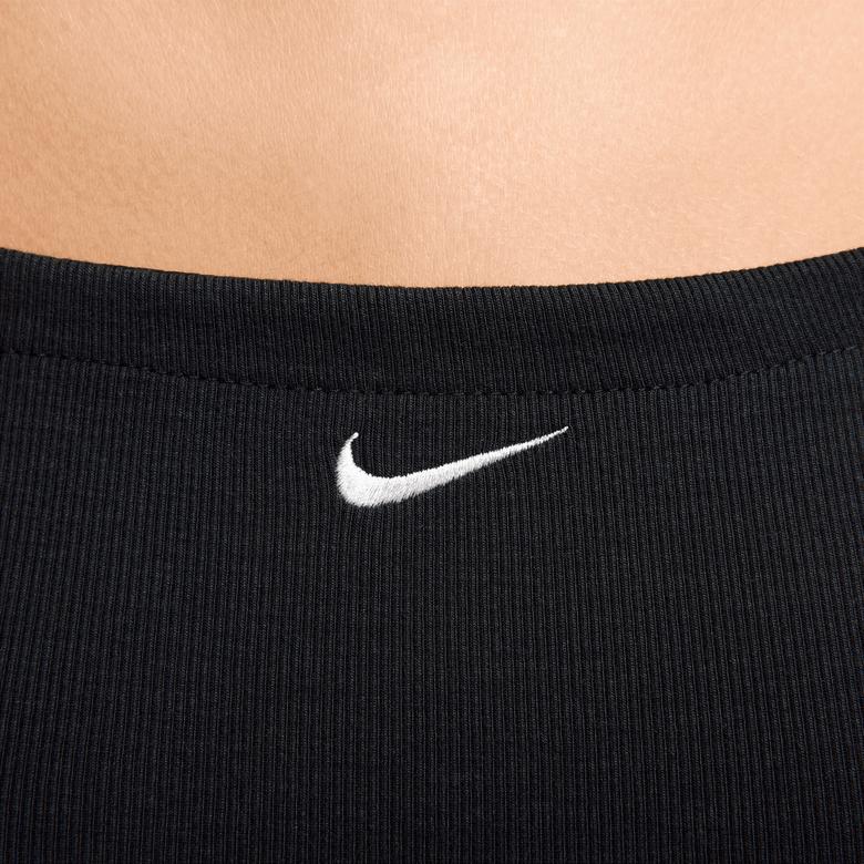 Nike Sportswear Chill Knit Kadın Siyah Elbise