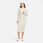 Nike Sportswear Chill Knit Kadın Krem Elbise